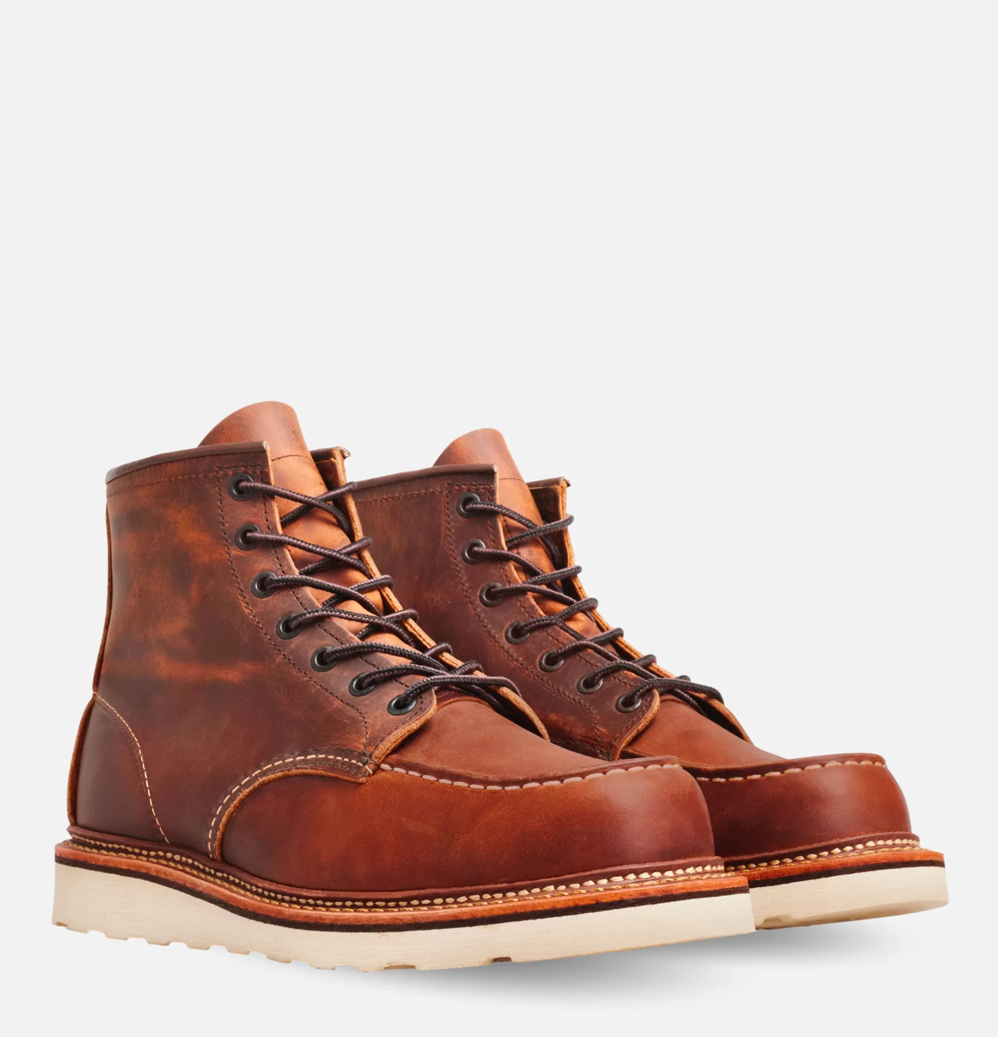 RED WING SHOES Boots<1907 - Moc Toe Copper