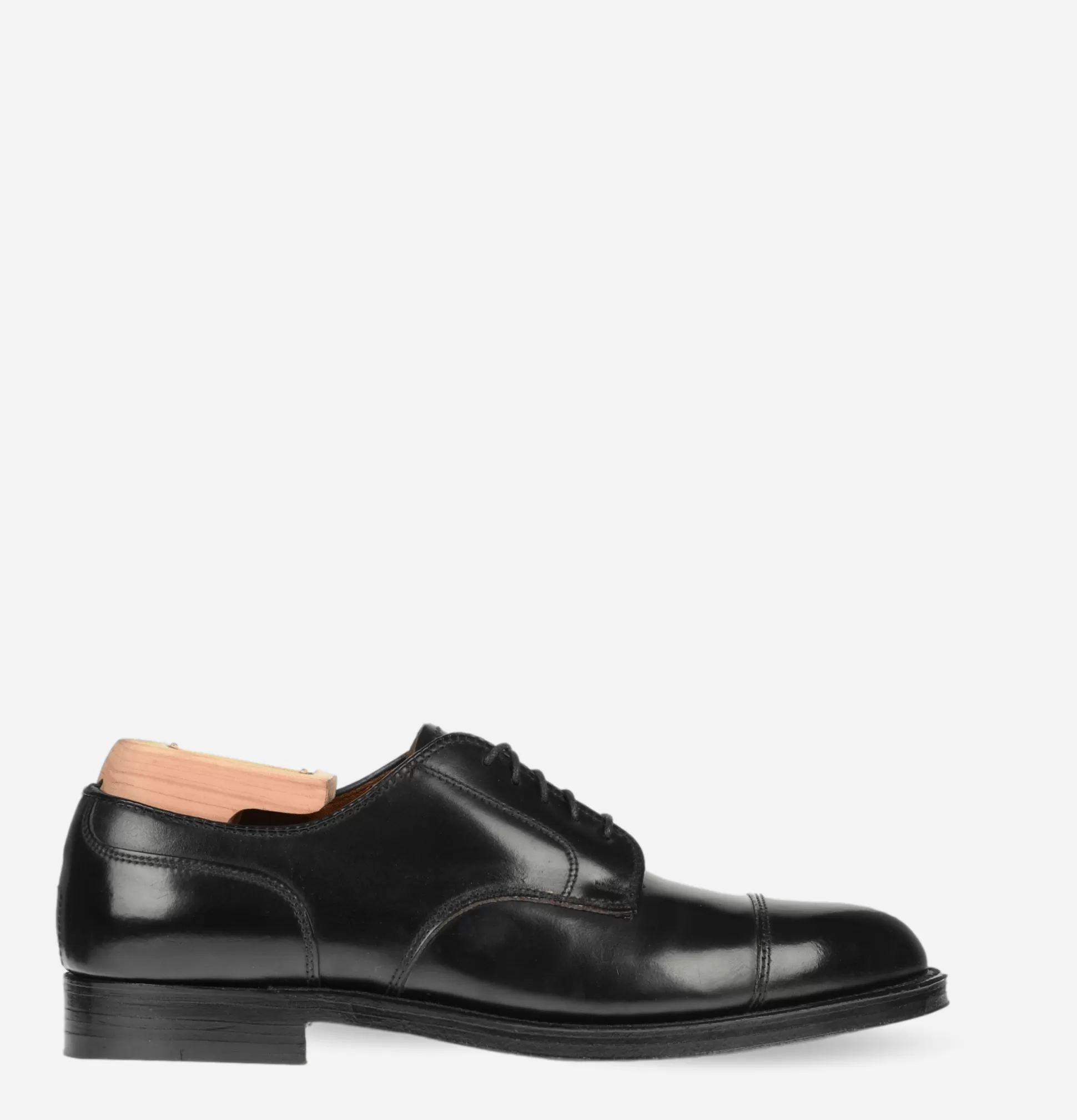 ALDEN SHOE CO Shoes<2161 - Straight Tip Blucher Cordovan