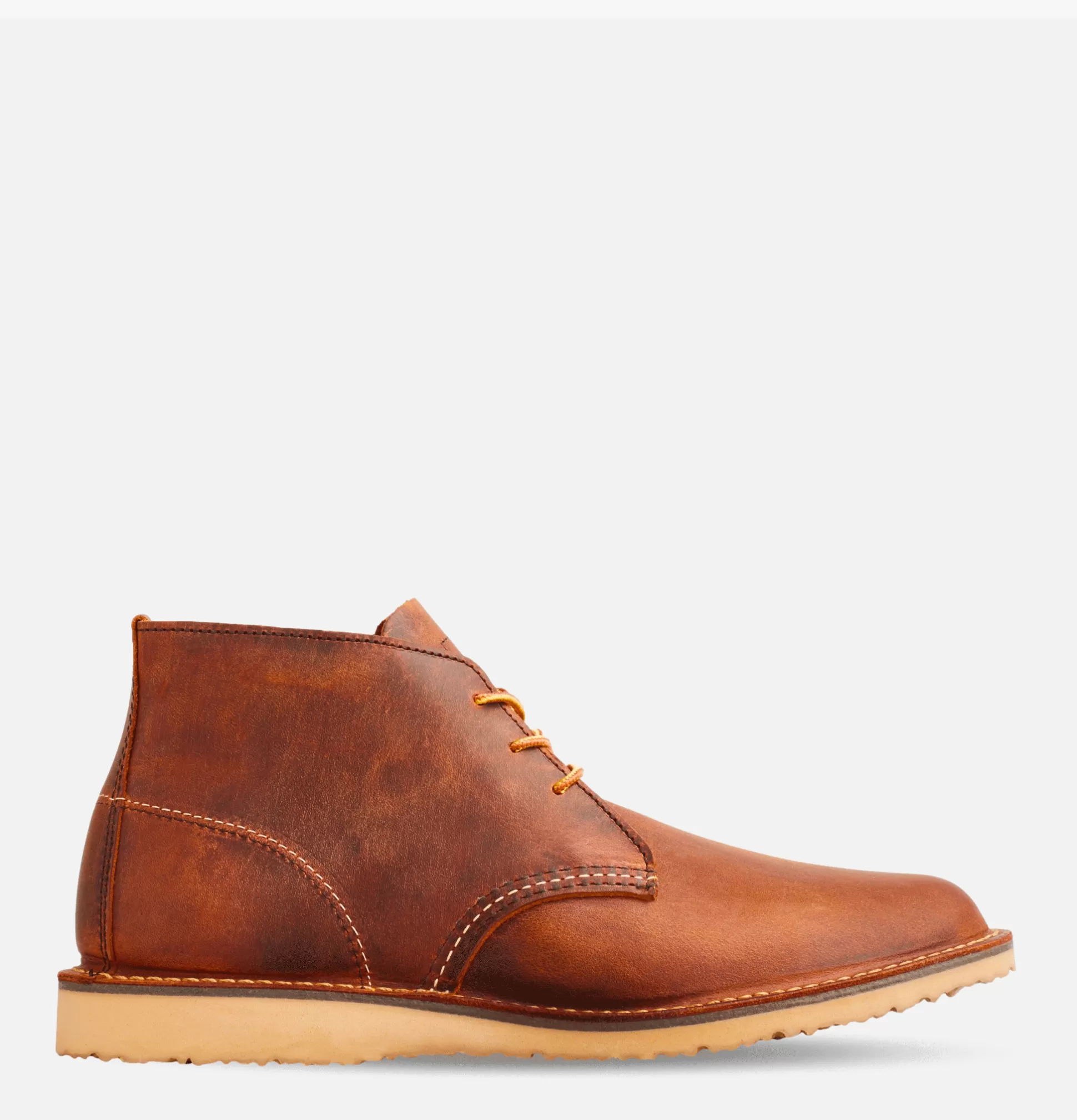 RED WING SHOES Boots<3322 Weekender Chukka Copper Rough