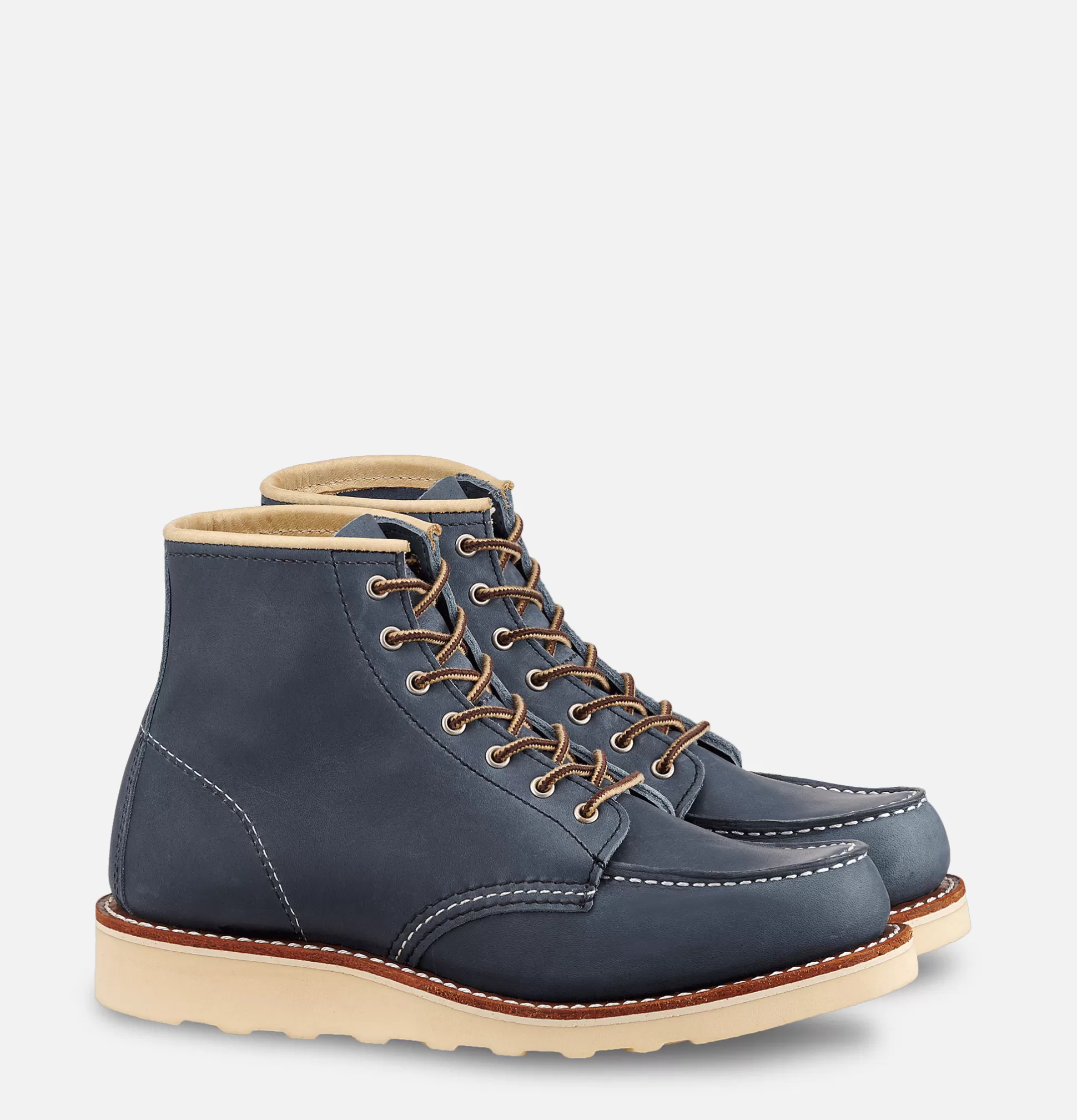 RED WING SHOES WOMEN Shoes<3353 - Womens Moc Toe Indigo