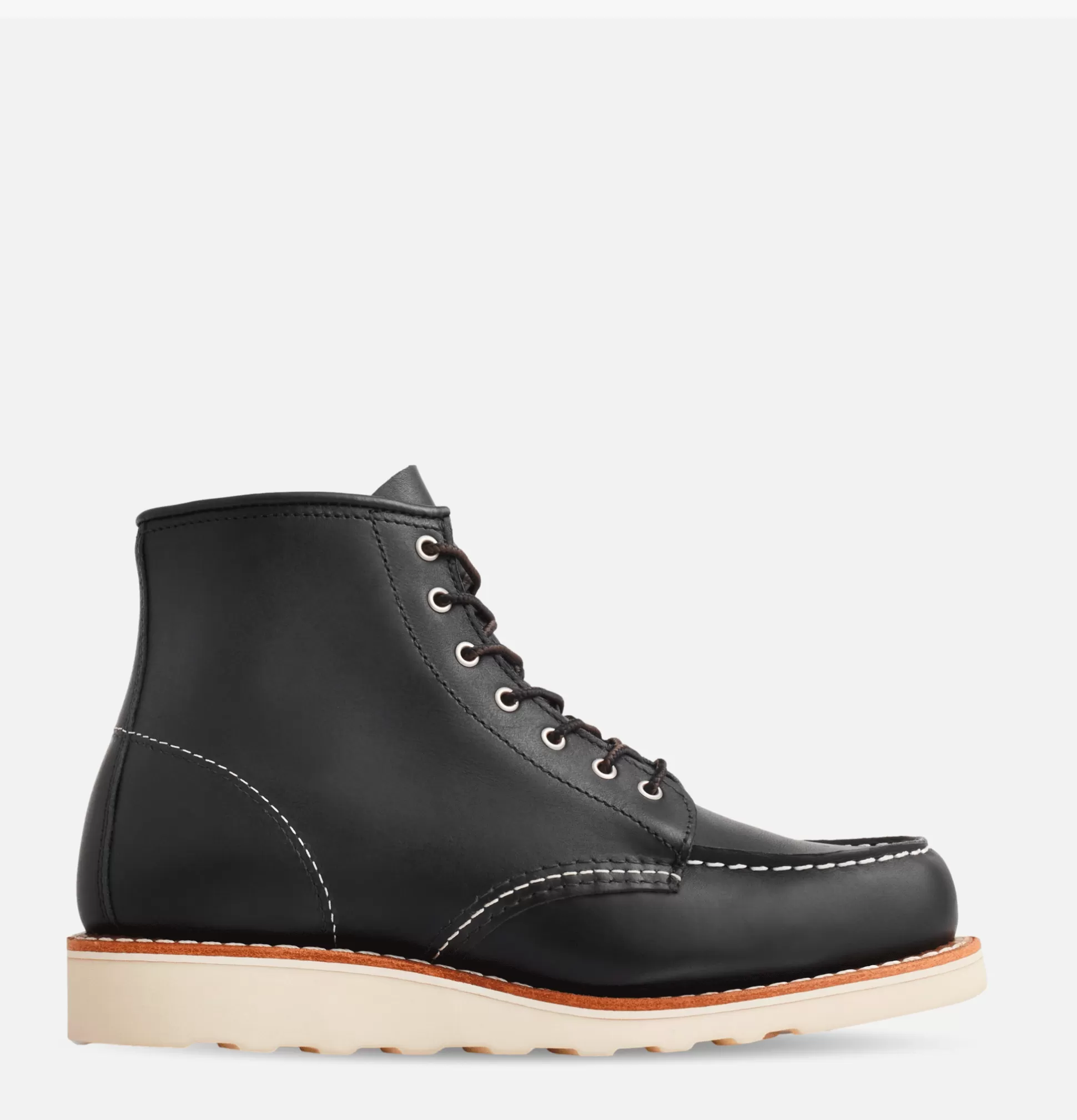 RED WING SHOES WOMEN Shoes<3373 - Womens Moc Toe Black Boundary