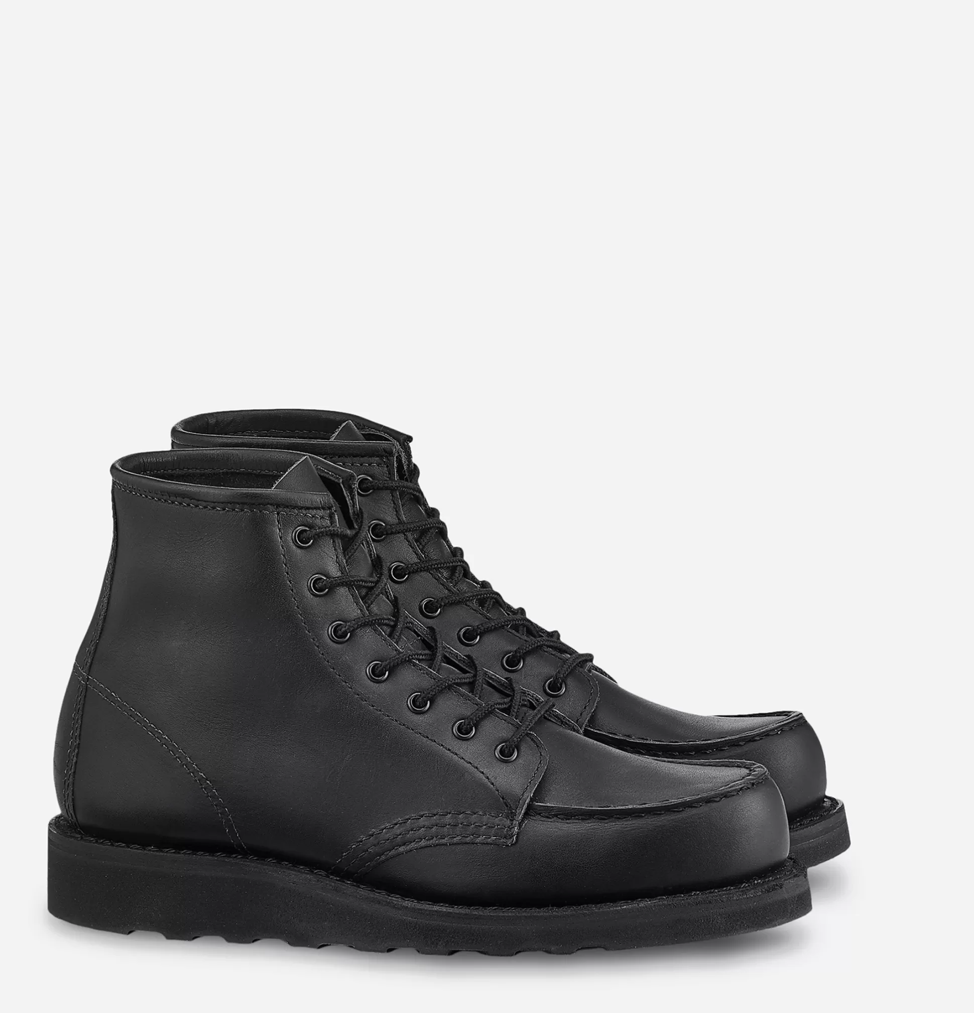 RED WING SHOES WOMEN Shoes<3380 - Moc Toe Black Boundary