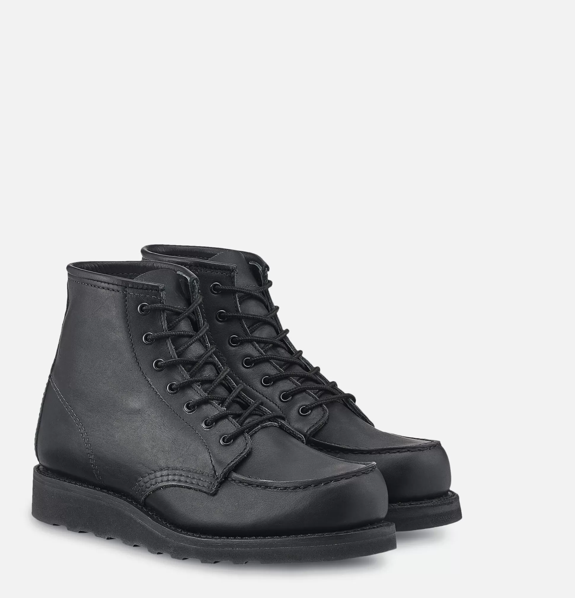 RED WING SHOES WOMEN Shoes<3380 - Moc Toe Black Boundary