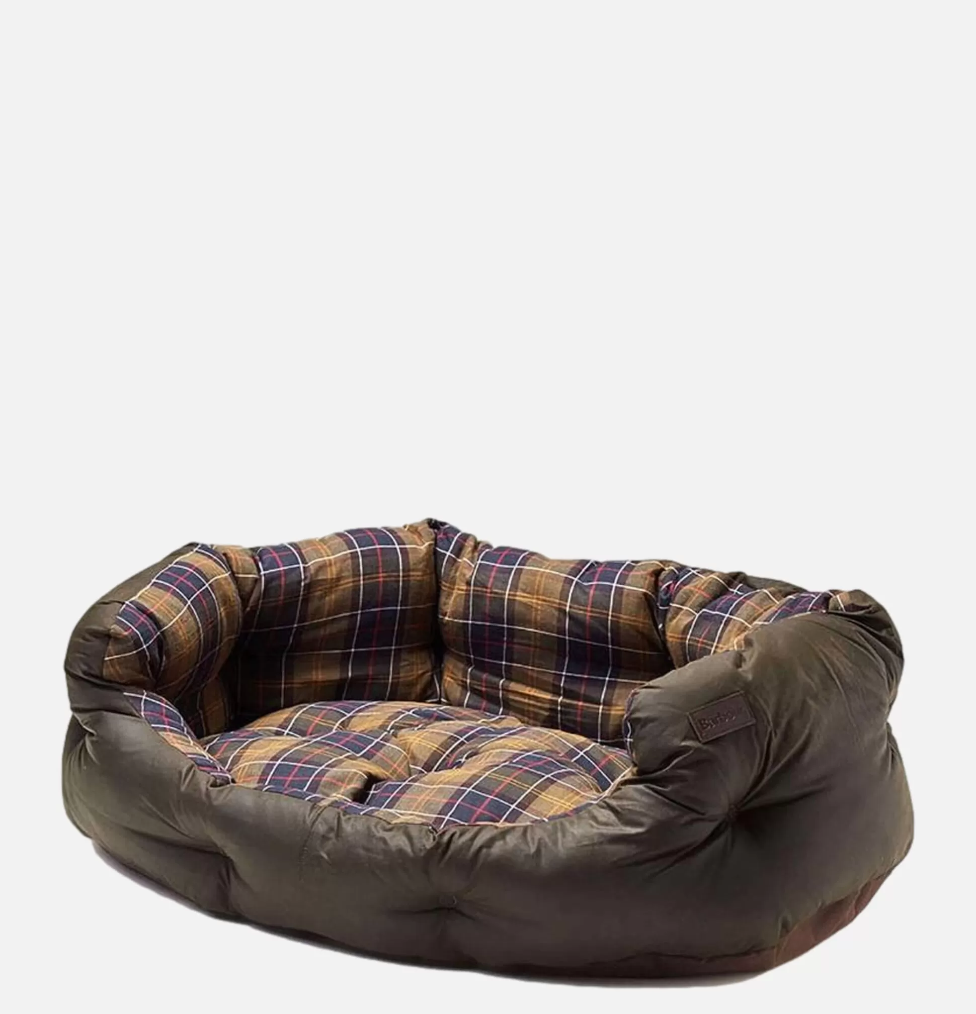 BARBOUR Maison<35In Luxury Dog Bed Tartan