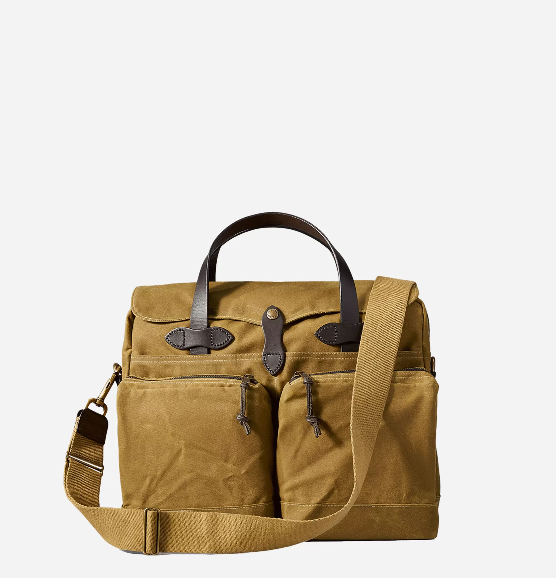 FILSON Shoulder Bags<70140 - 24Hr Tin Briefcase Tan