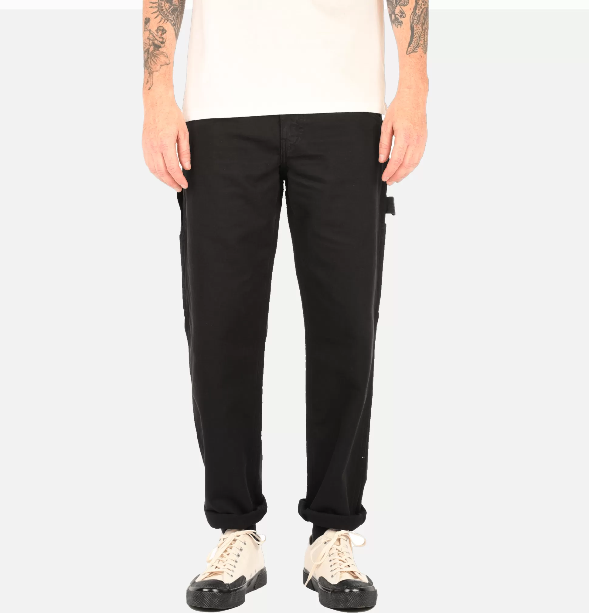 STAN RAY USA Works Pant<80S Painter Pant Black Twill