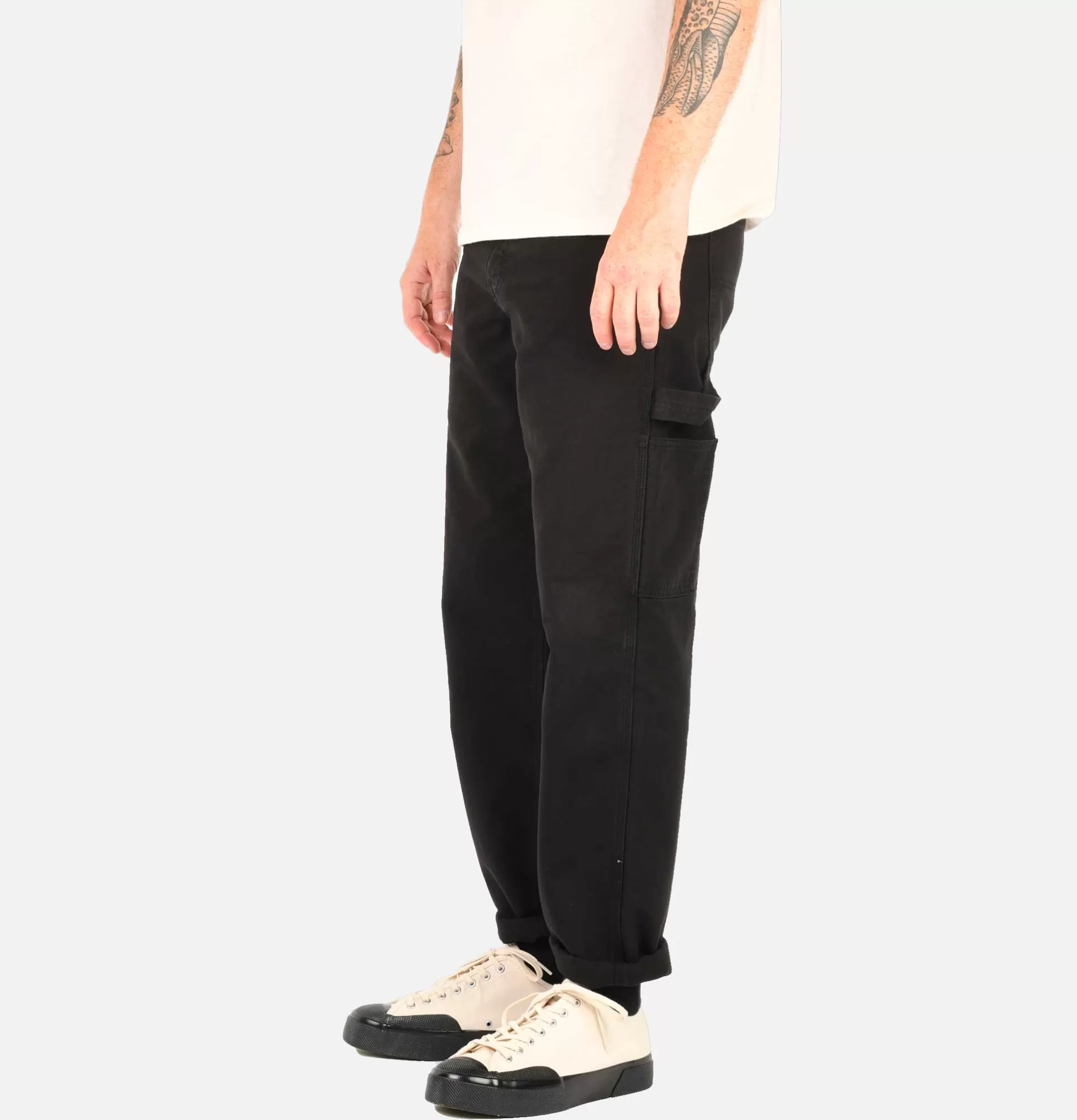 STAN RAY USA Works Pant<80S Painter Pant Black Twill