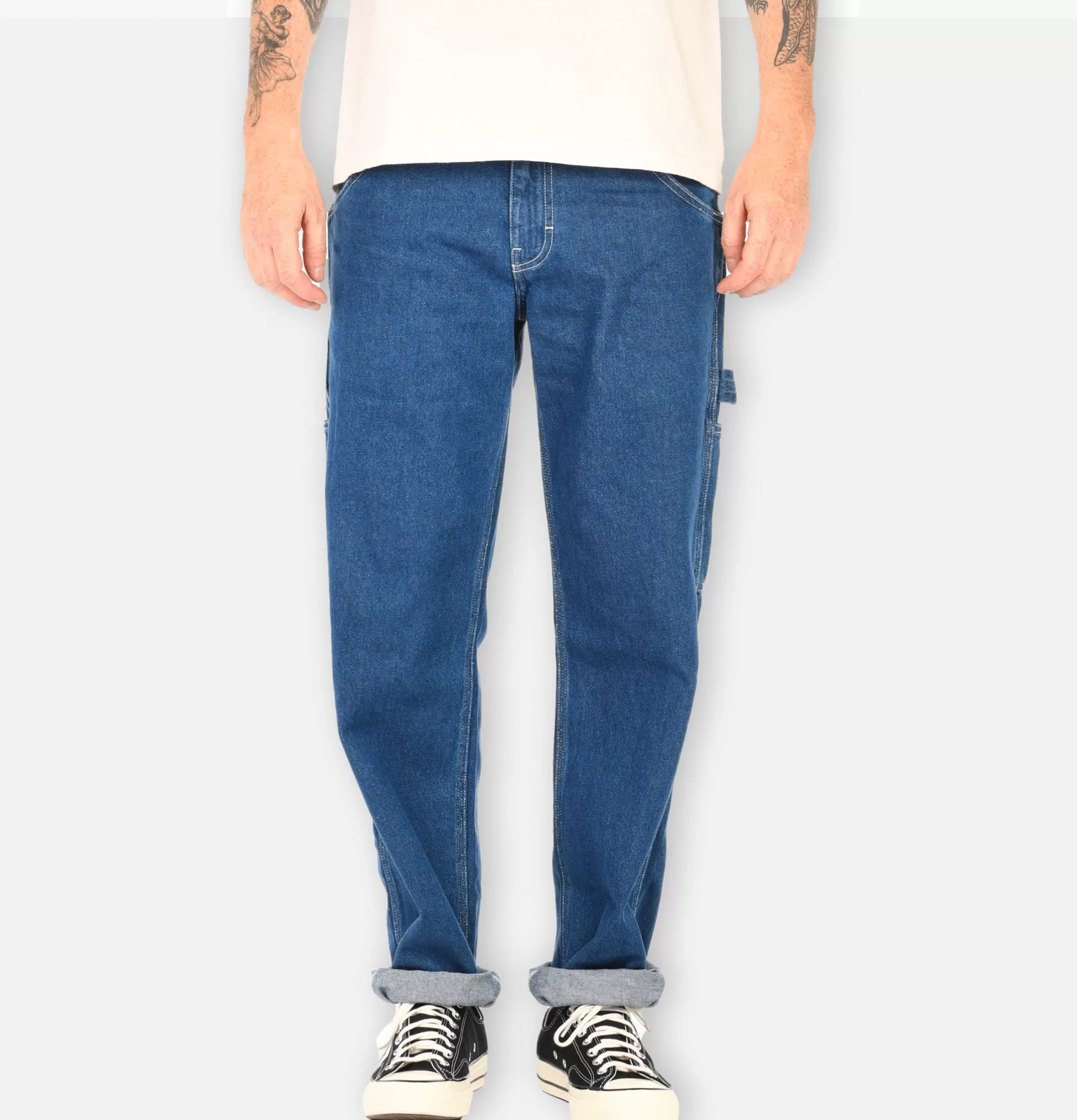 STAN RAY USA Works Pant<80S Painter Pant Stonewash