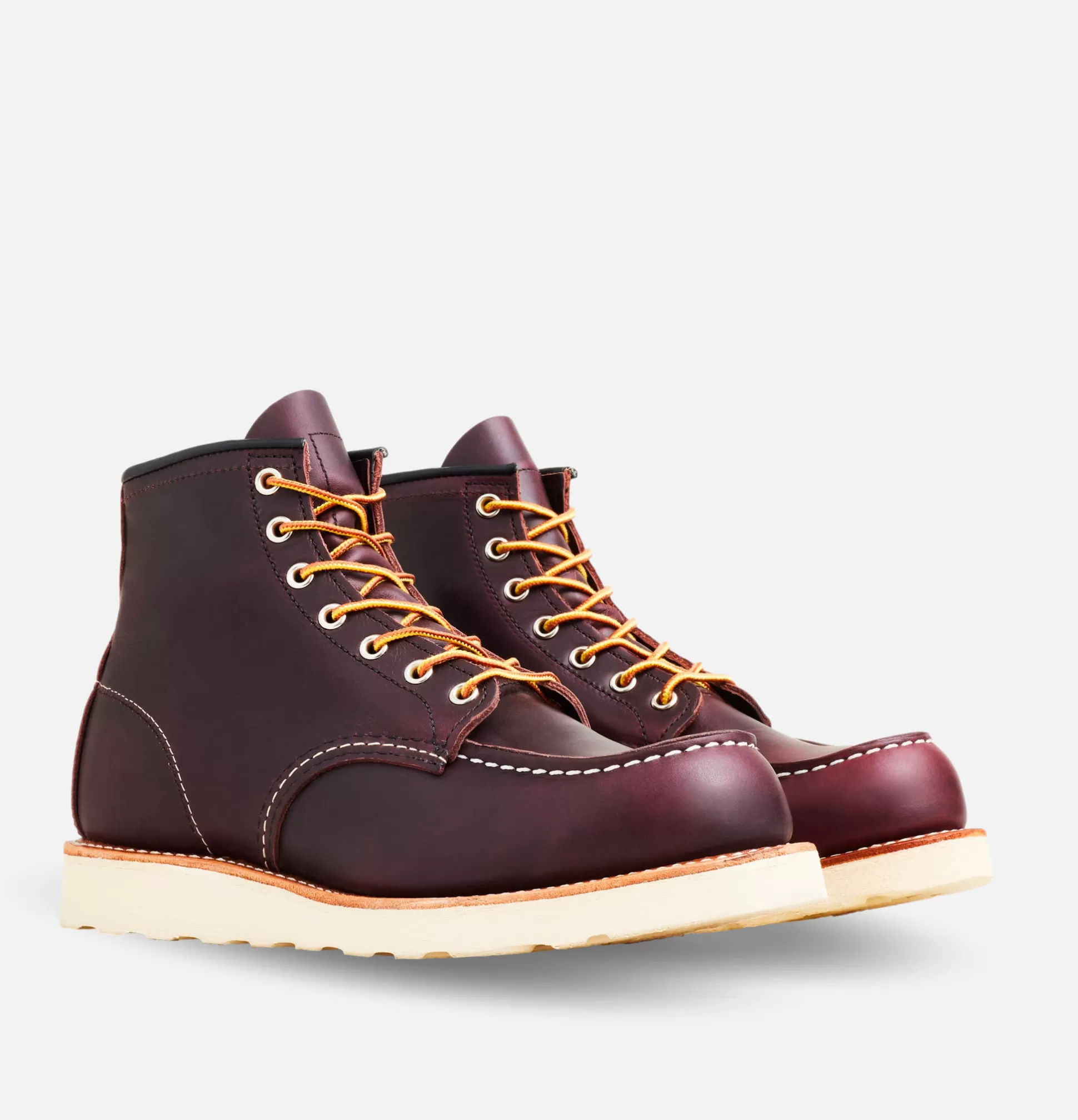 RED WING SHOES Boots<8847 - Moc Toe Black Cherry