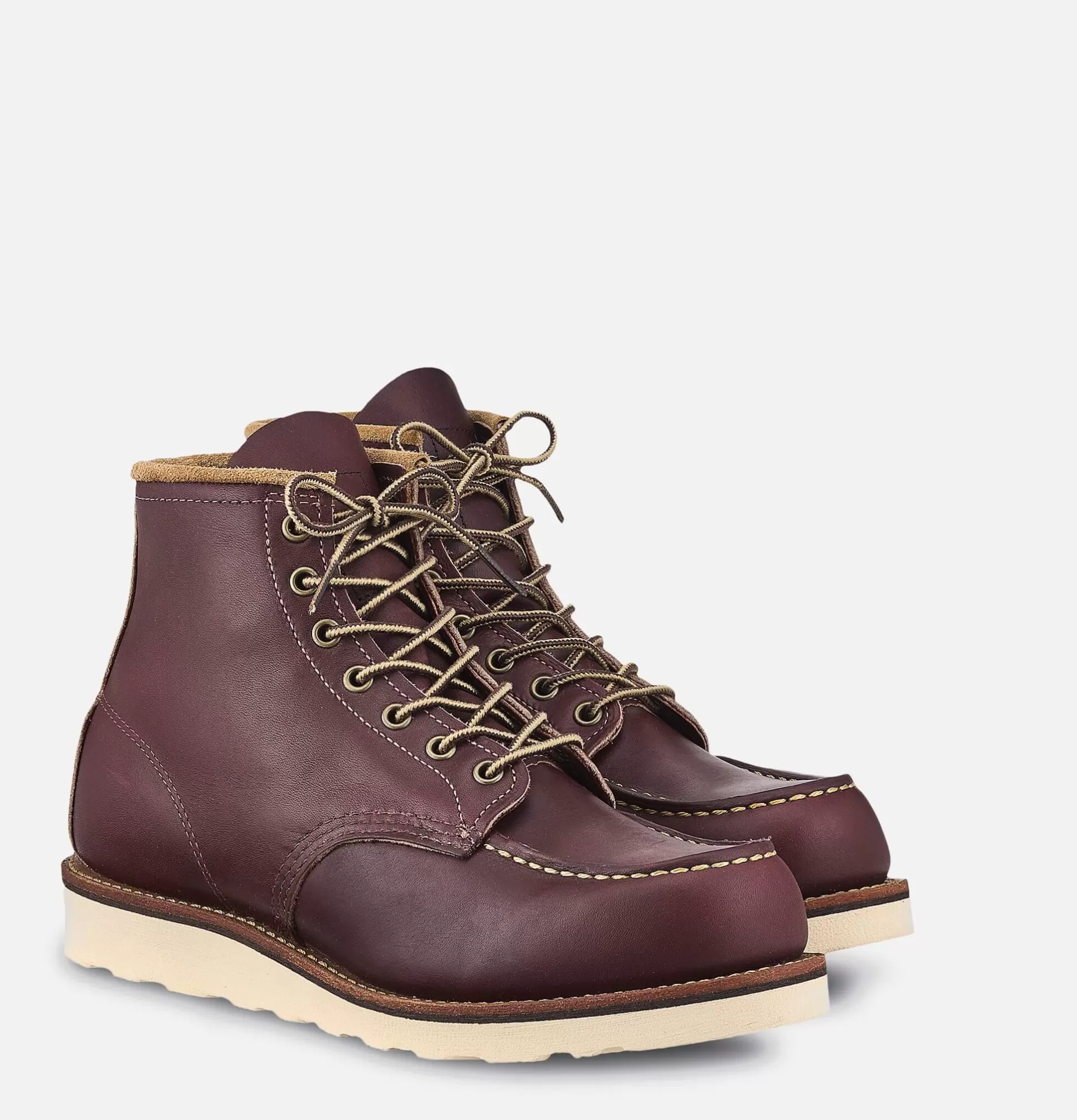 RED WING SHOES Boots<8856 - Moc Toe Oxblood