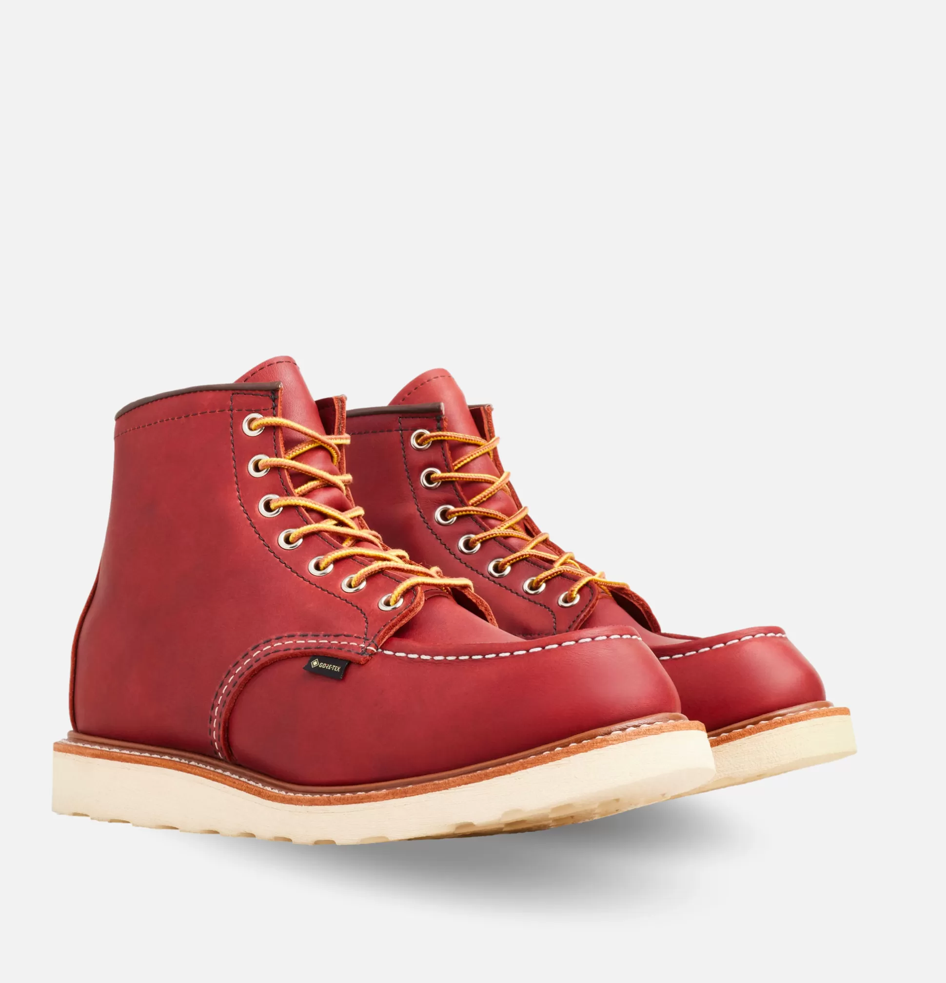 RED WING SHOES Boots<8864 - Moc Toe Gore Tex Russet Taos