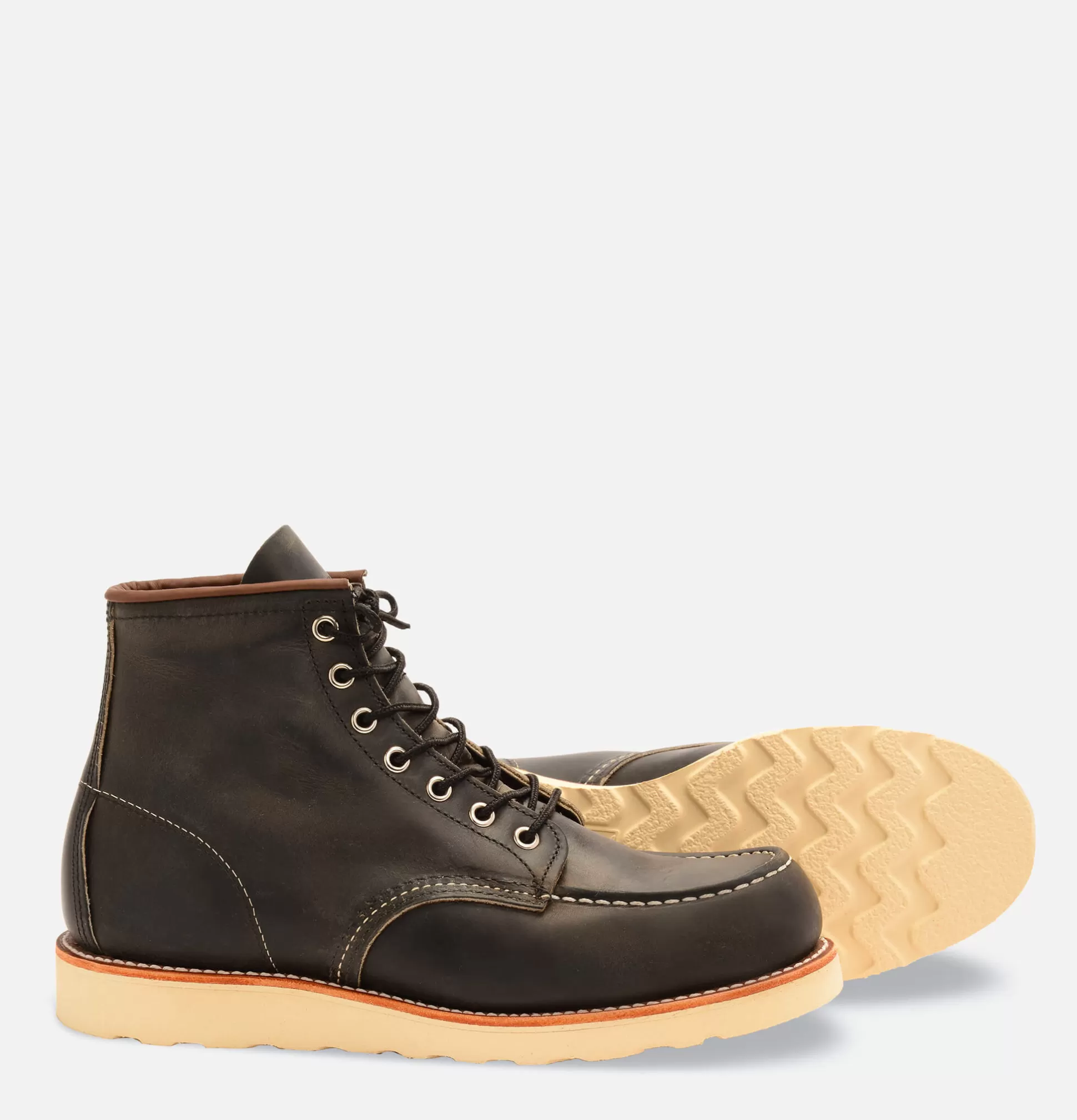 RED WING SHOES Boots<8890 - Moc Toe Charcoal