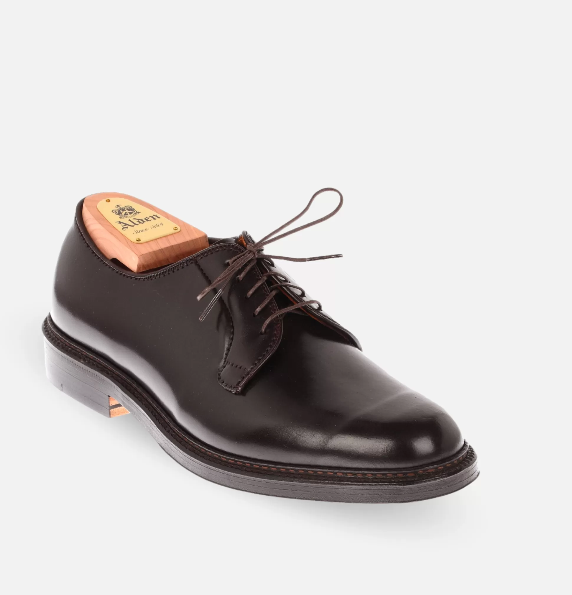 ALDEN SHOE CO Shoes<990 - Plain Toe Blucher Cordo