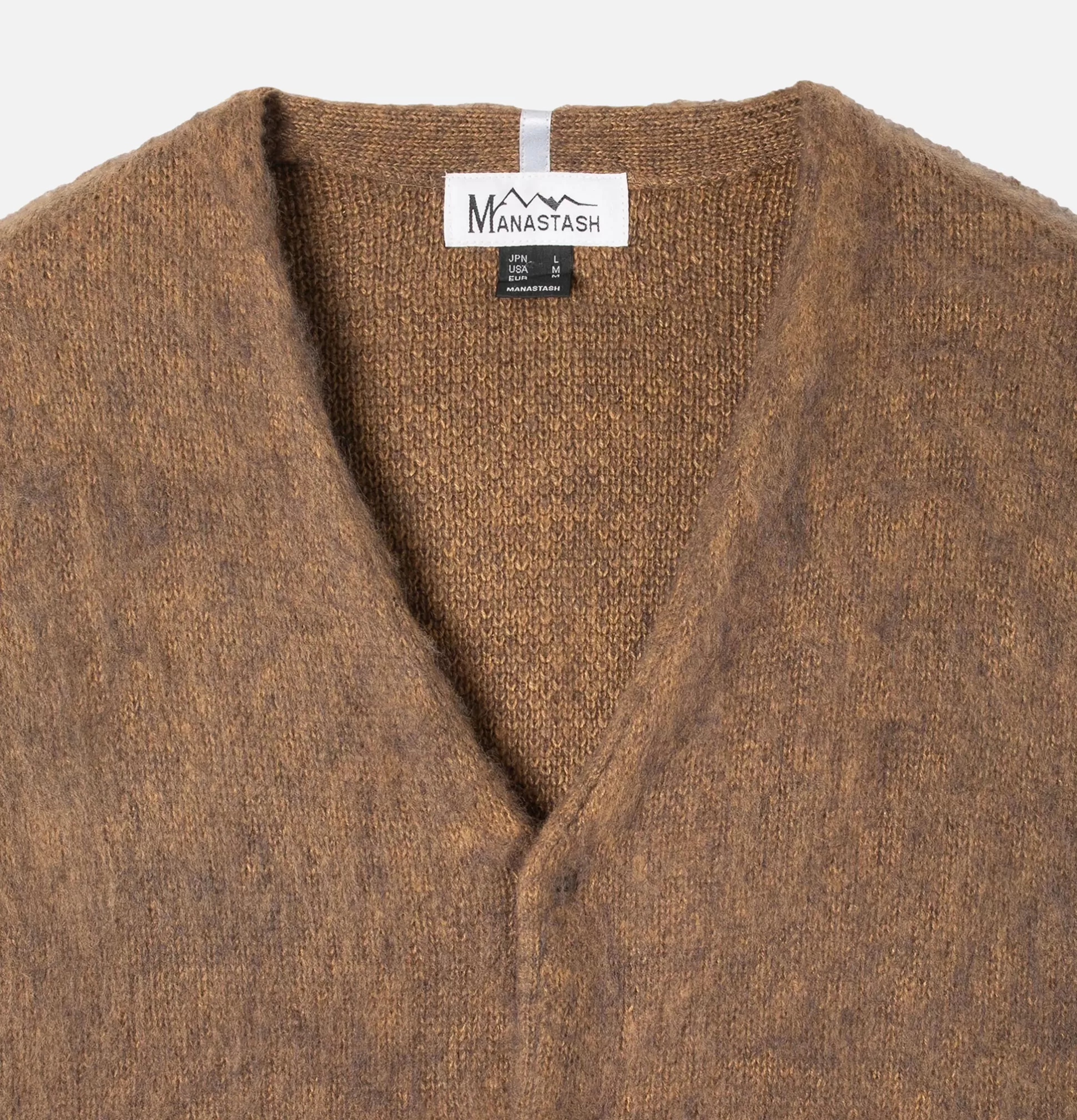 MANASTASH Knitwear<Aberdeen Kurtigan Mocca Jacket