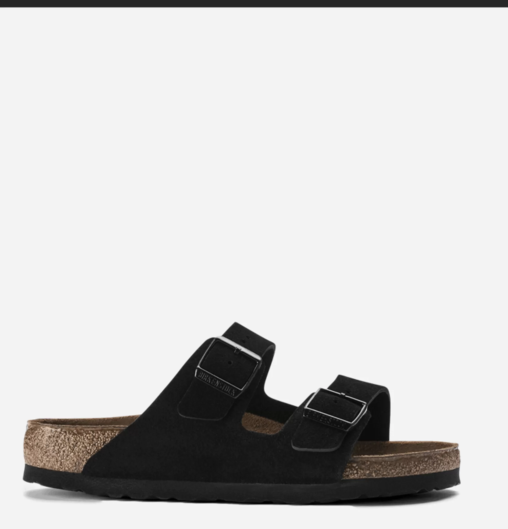 BIRKENSTOCK Shoes<Arizona Sandals Softbed Black Suede