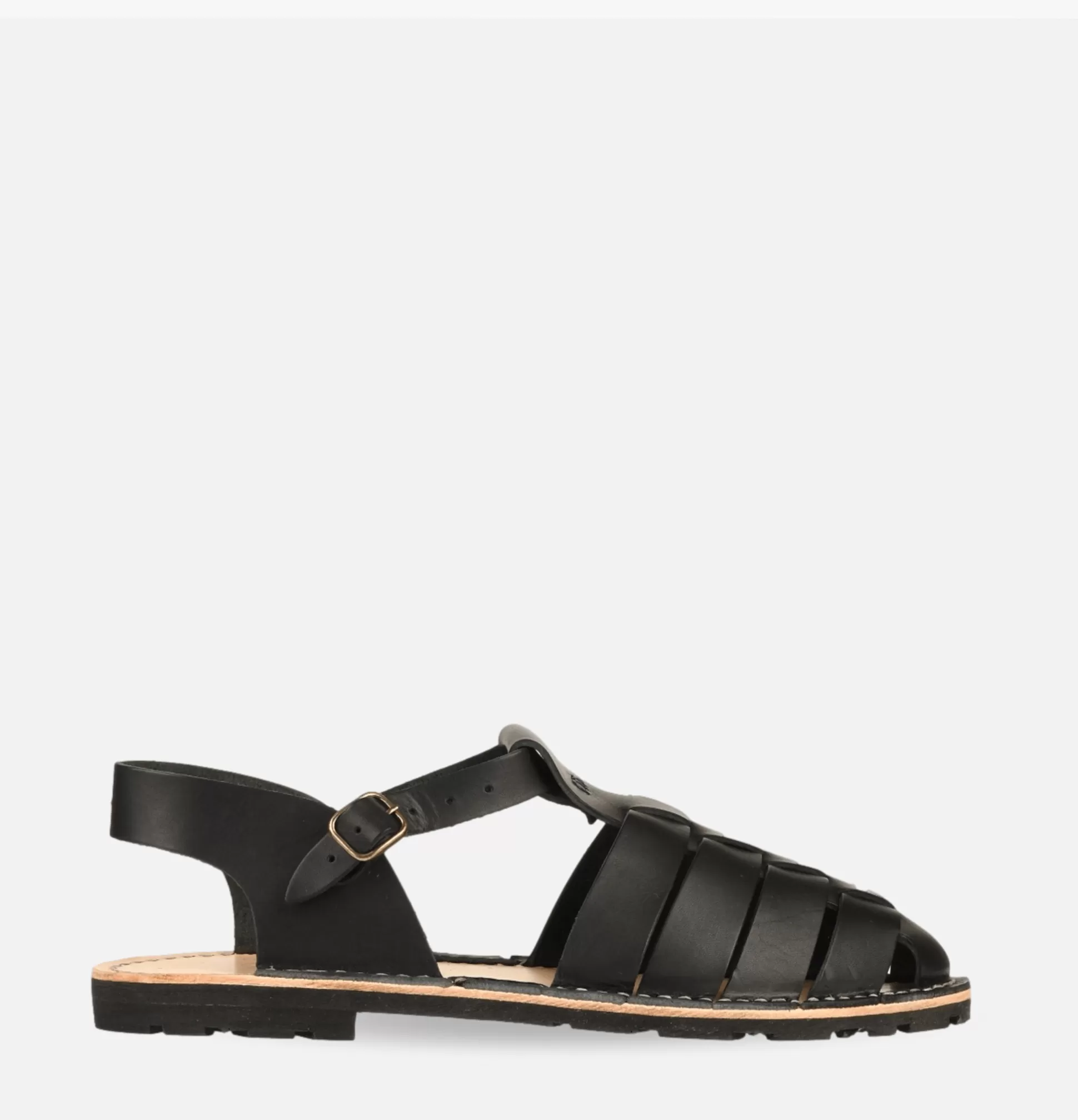 STEVE MONO Sandals<Artisanal Sandal Shoes 09 Black