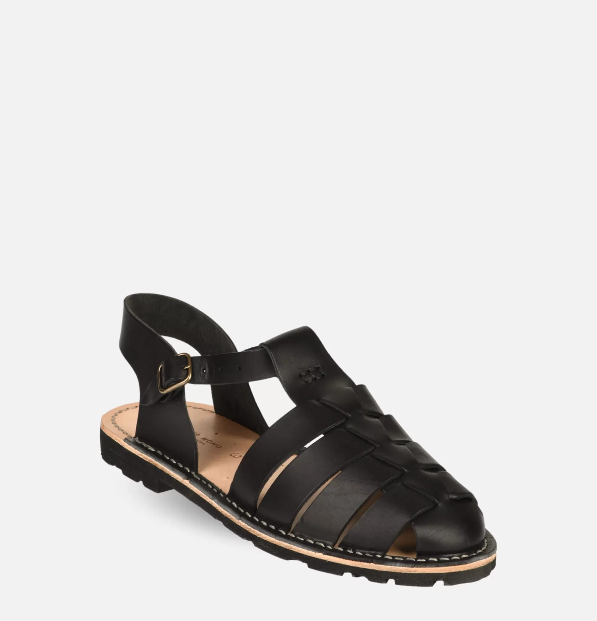 STEVE MONO Sandals<Artisanal Sandal Shoes 09 Black