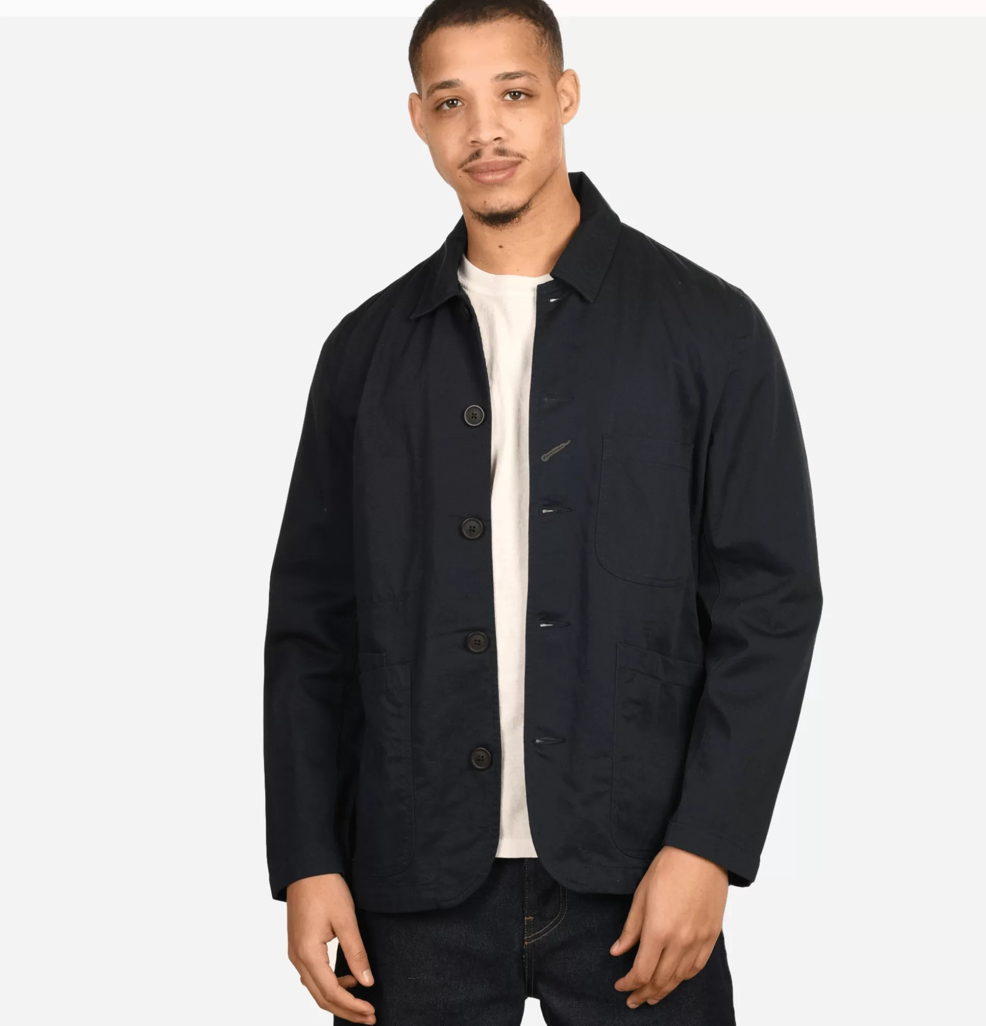 UNIVERSAL WORKS Coats & Jackets<Bakers Jacket Twill Navy