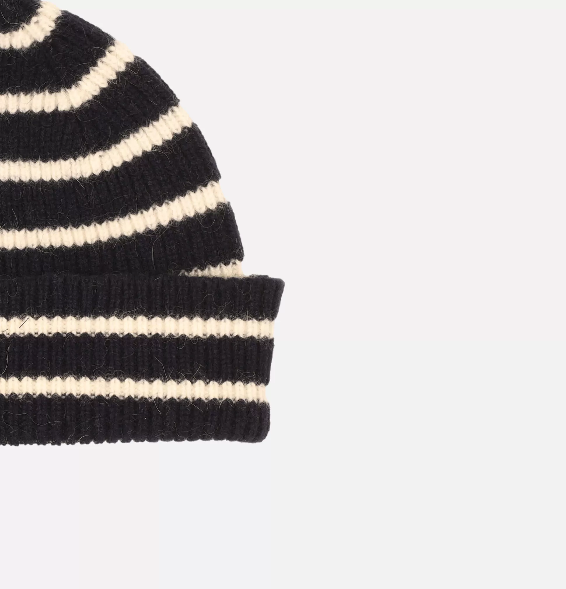 ROBERT MACKIE Gloves • Beanies • Scarves<Barra Beanie Navy White Stripe