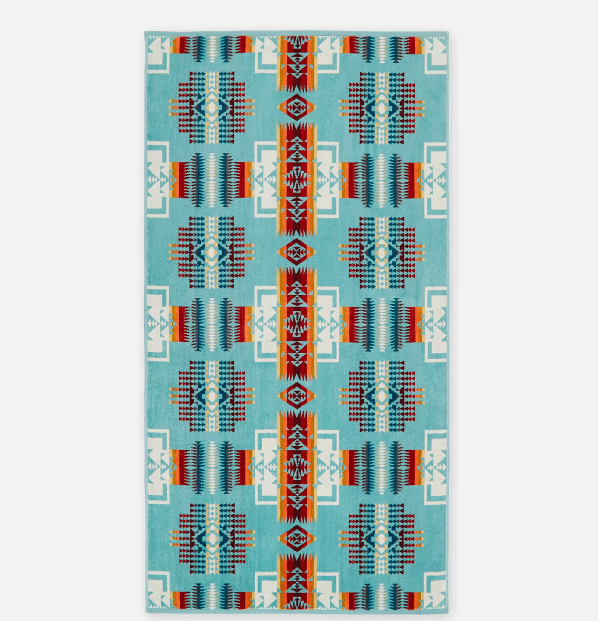 PENDLETON Maison<Bath Towel Chief Joseph Aqua