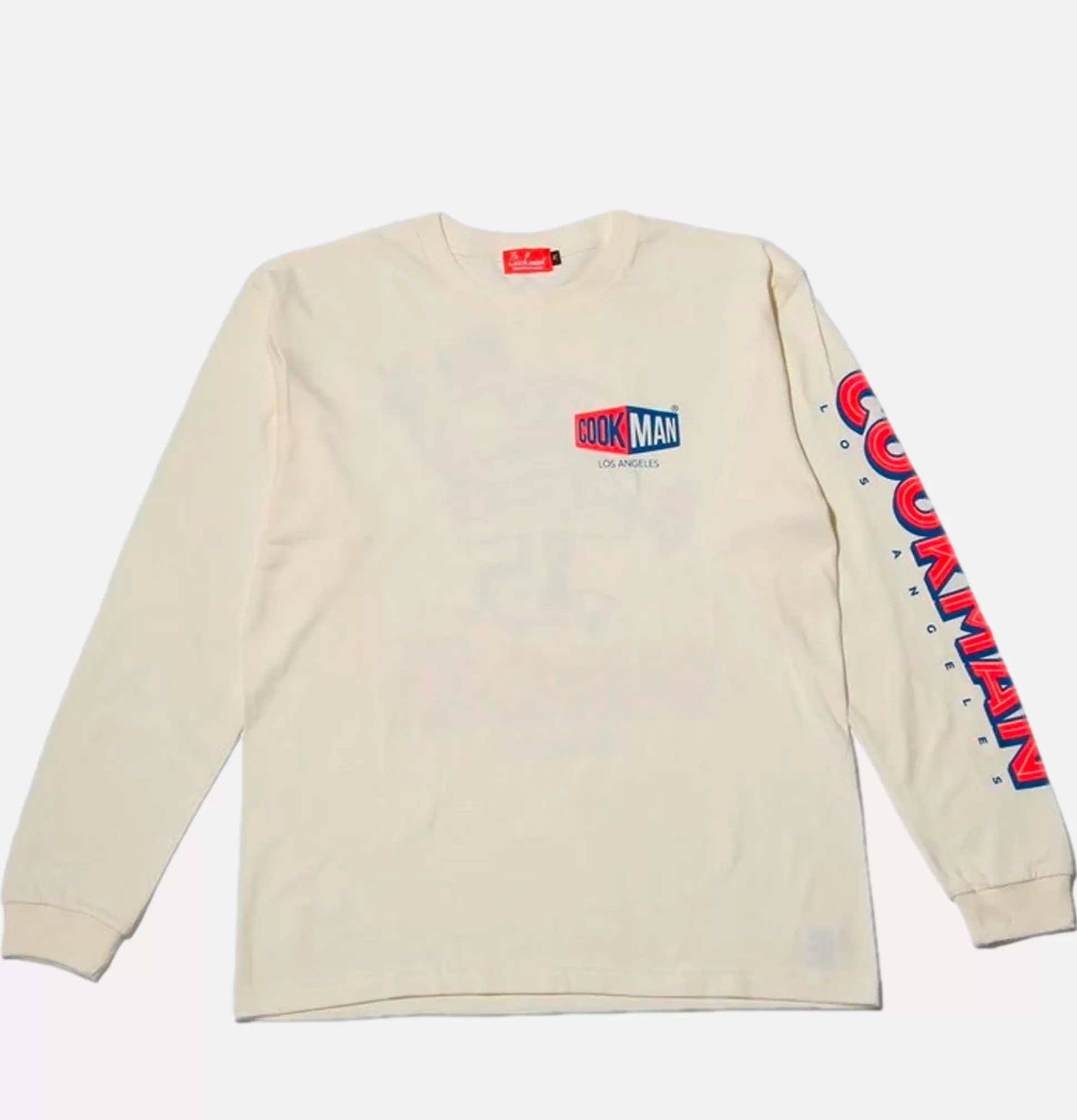 COOKMAN T-Shirts<Beige Long Sleeve Skating Tee Shirt