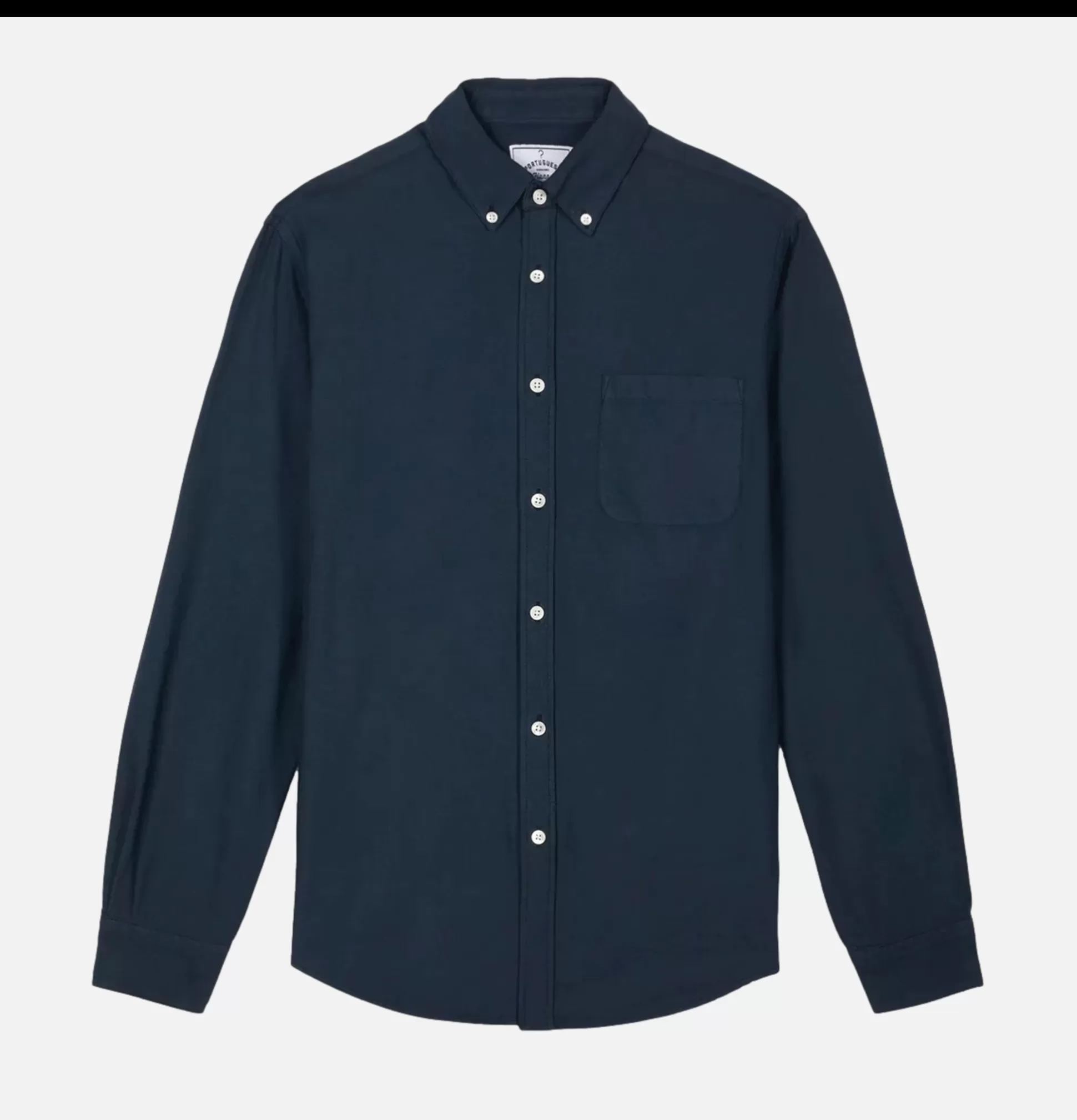 PORTUGUESE FLANNEL Shirts & Polos<Belavista Shirt Navy