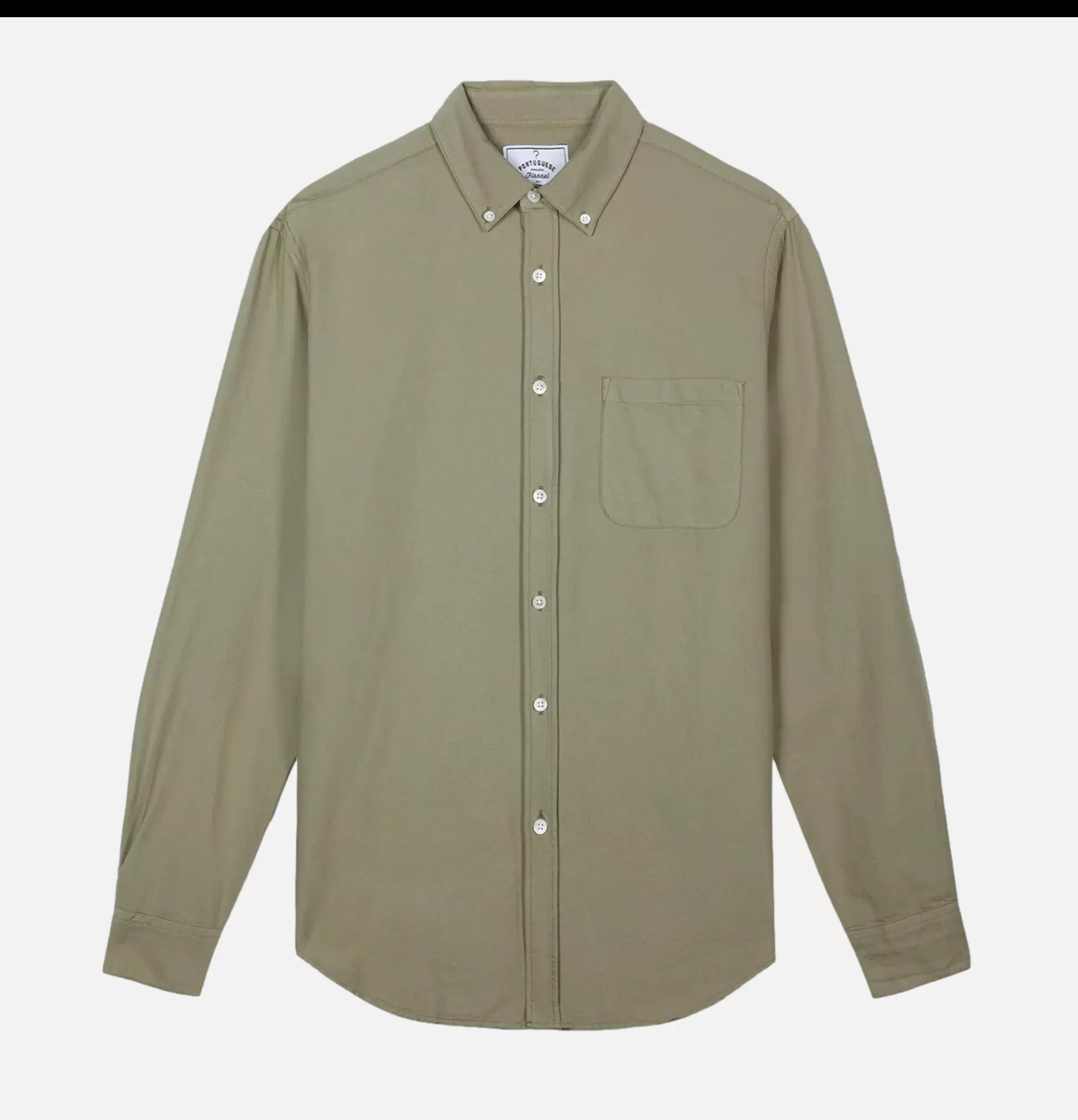 PORTUGUESE FLANNEL Shirts & Polos<Belavista Shirt Olive