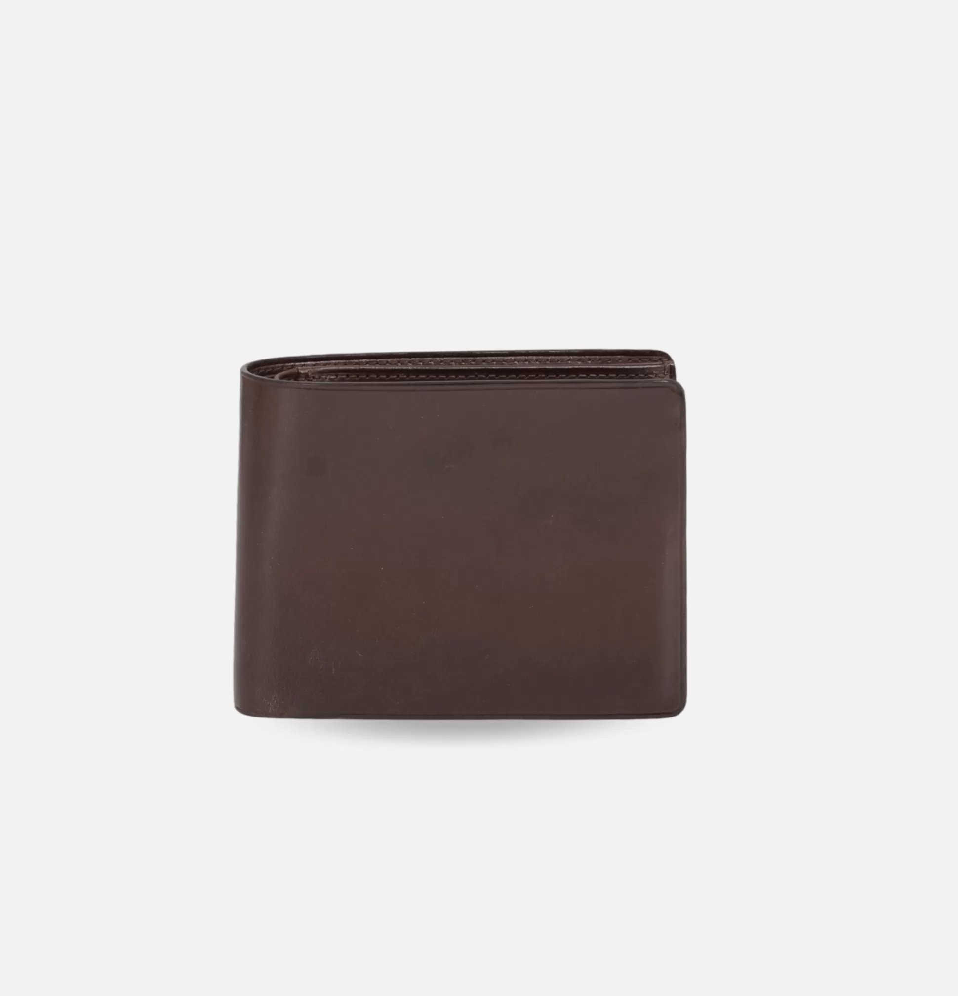 IL BUSSETTO Small Leather Goods<Bi-Fol Wallet/Coin Dark Brown