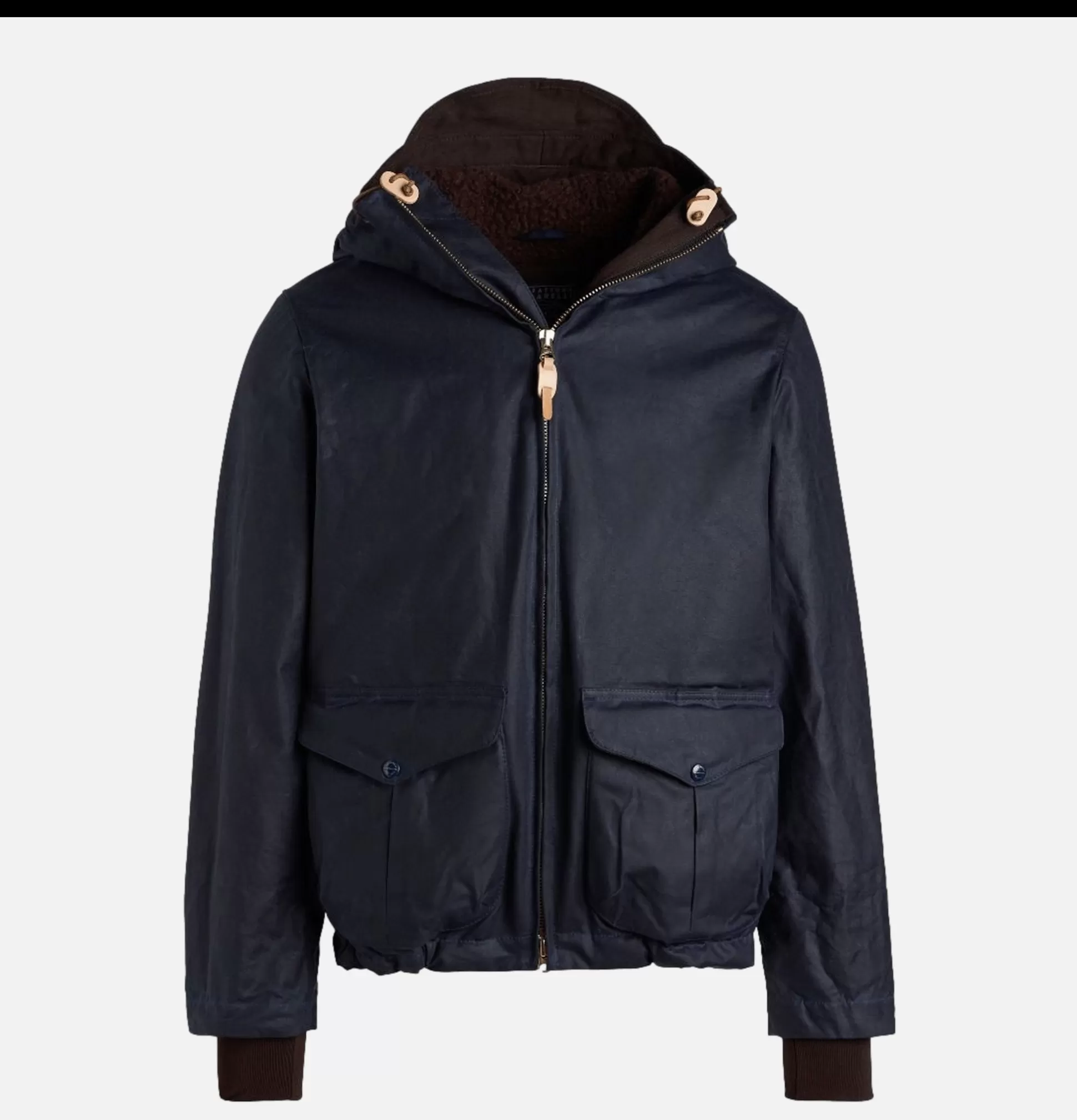 MANIFATTURA CECCARELLI Coats & Jackets<Blazer Coat Waxed Navy