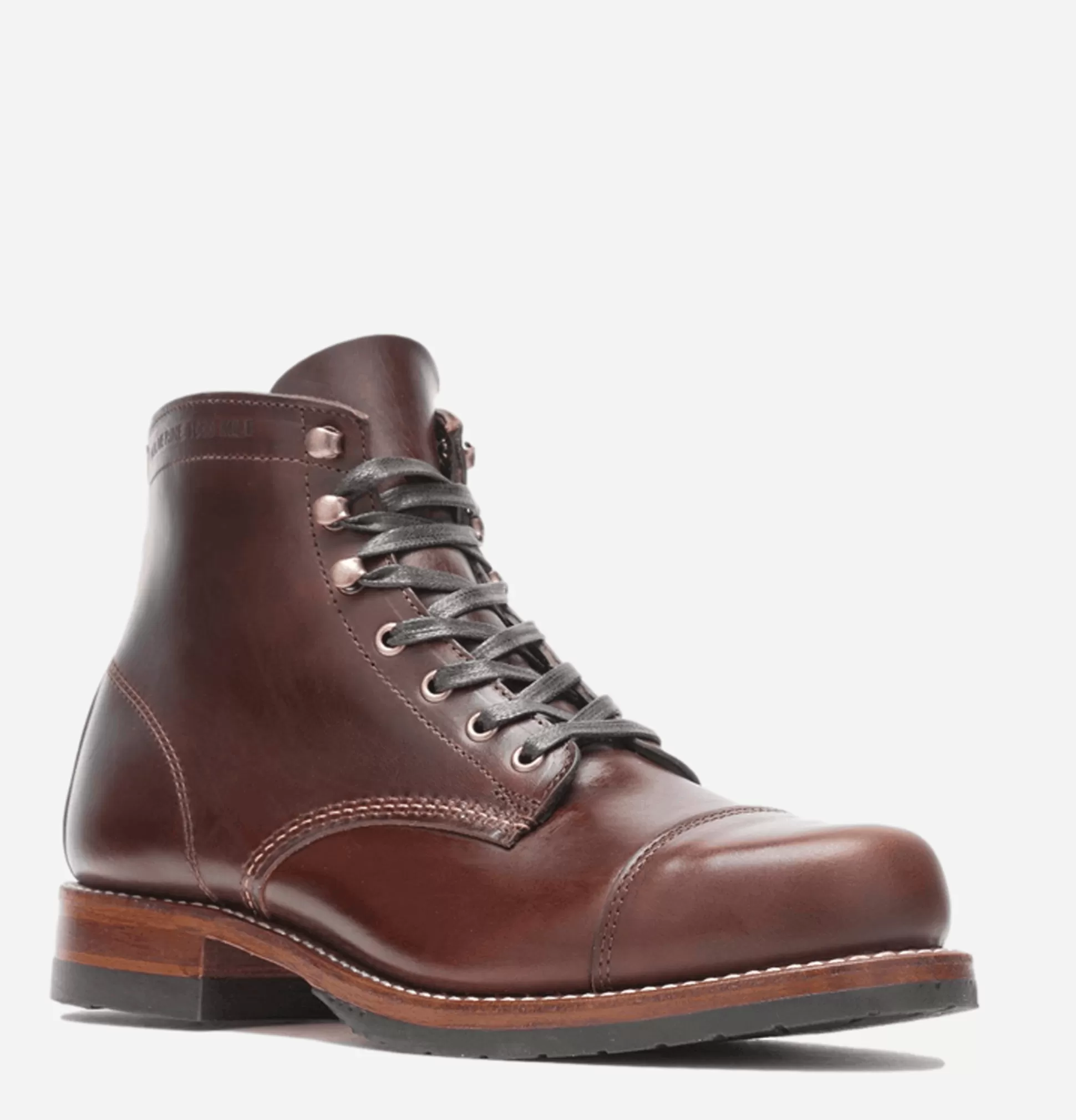 WOLVERINE Boots<Cap Toe Boots Brown