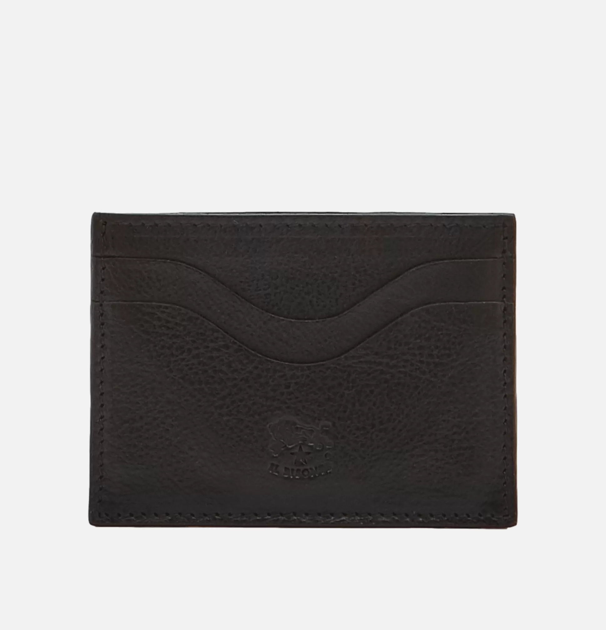 IL BISONTE Small Leather Goods<Card Case Black