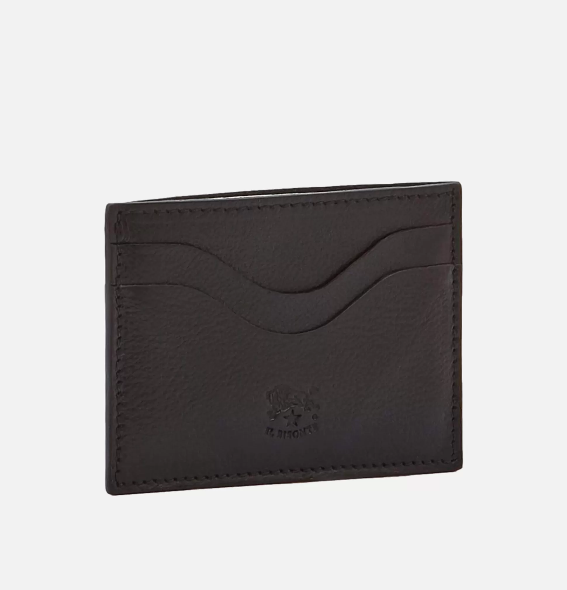 IL BISONTE Small Leather Goods<Card Case Black