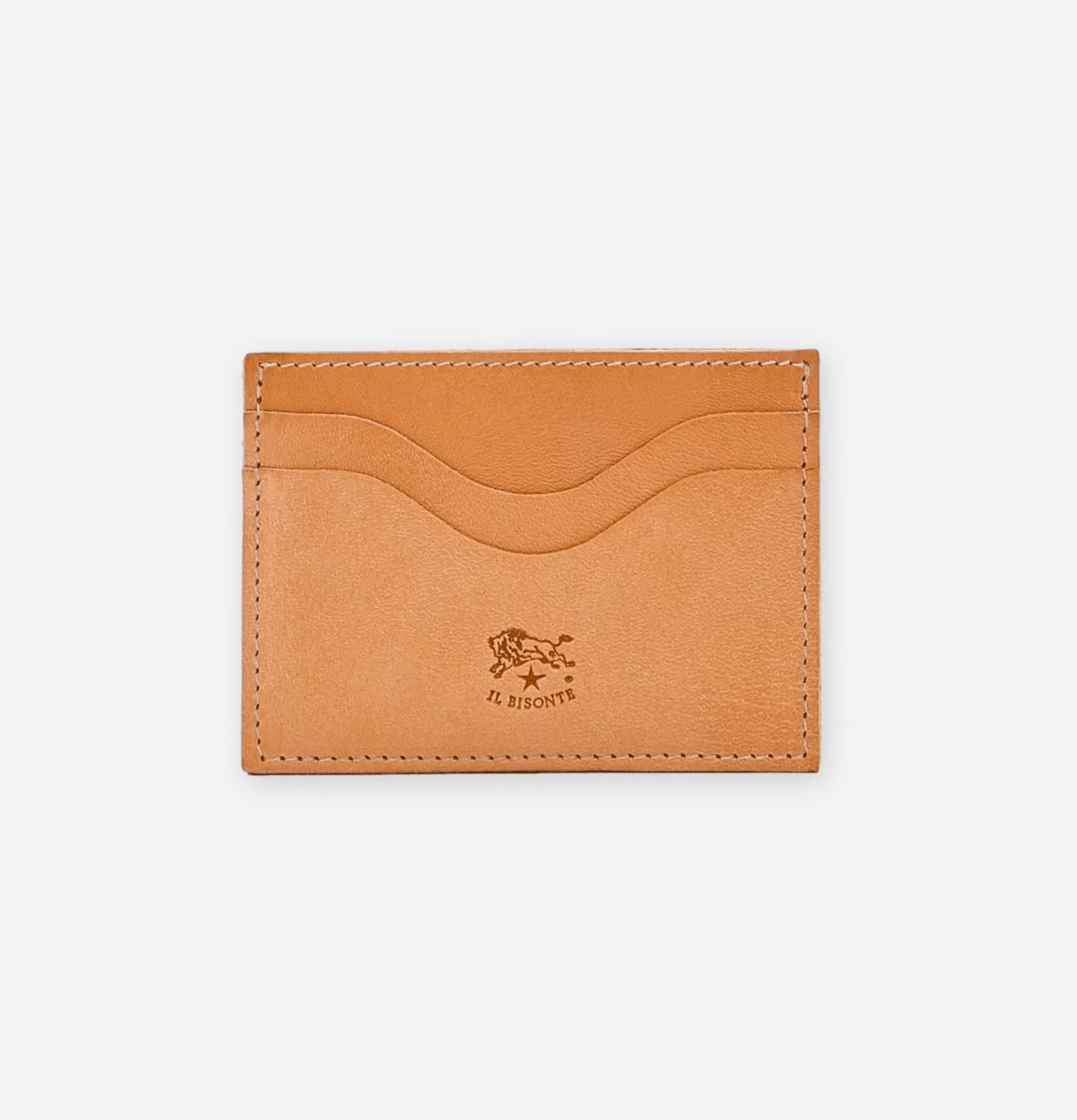 IL BISONTE Small Leather Goods<Card Case Natural