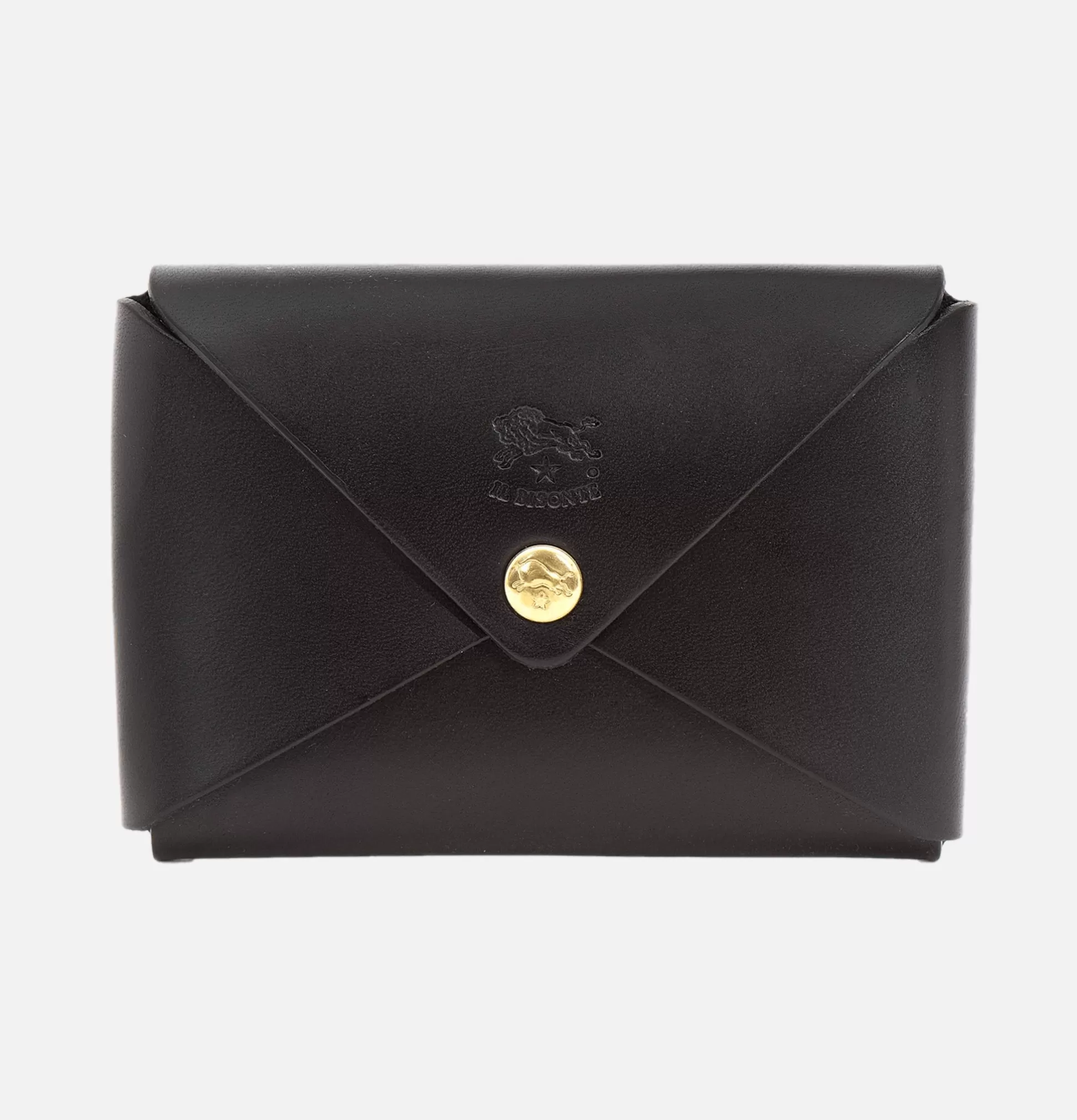 IL BISONTE Small Leather Goods<Card Case Sovana Black