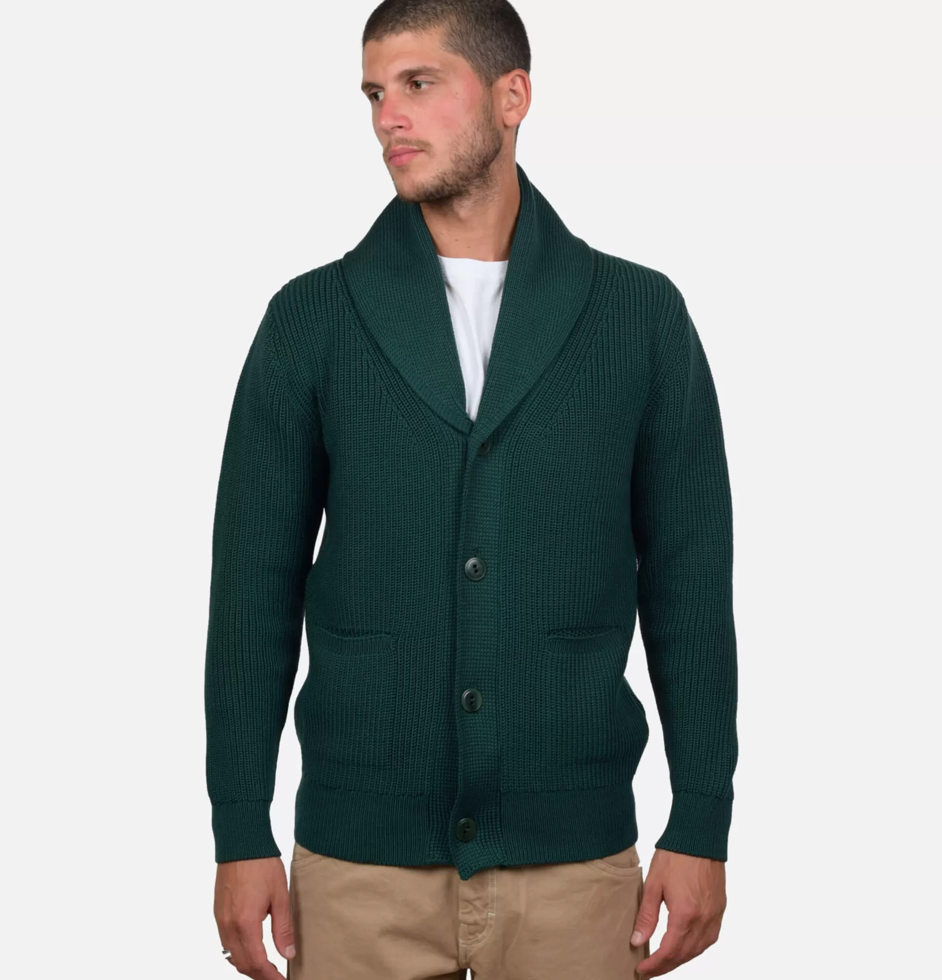 NITTO KNITWEAR Knitwear<Cardigan Vasken Forrest Green