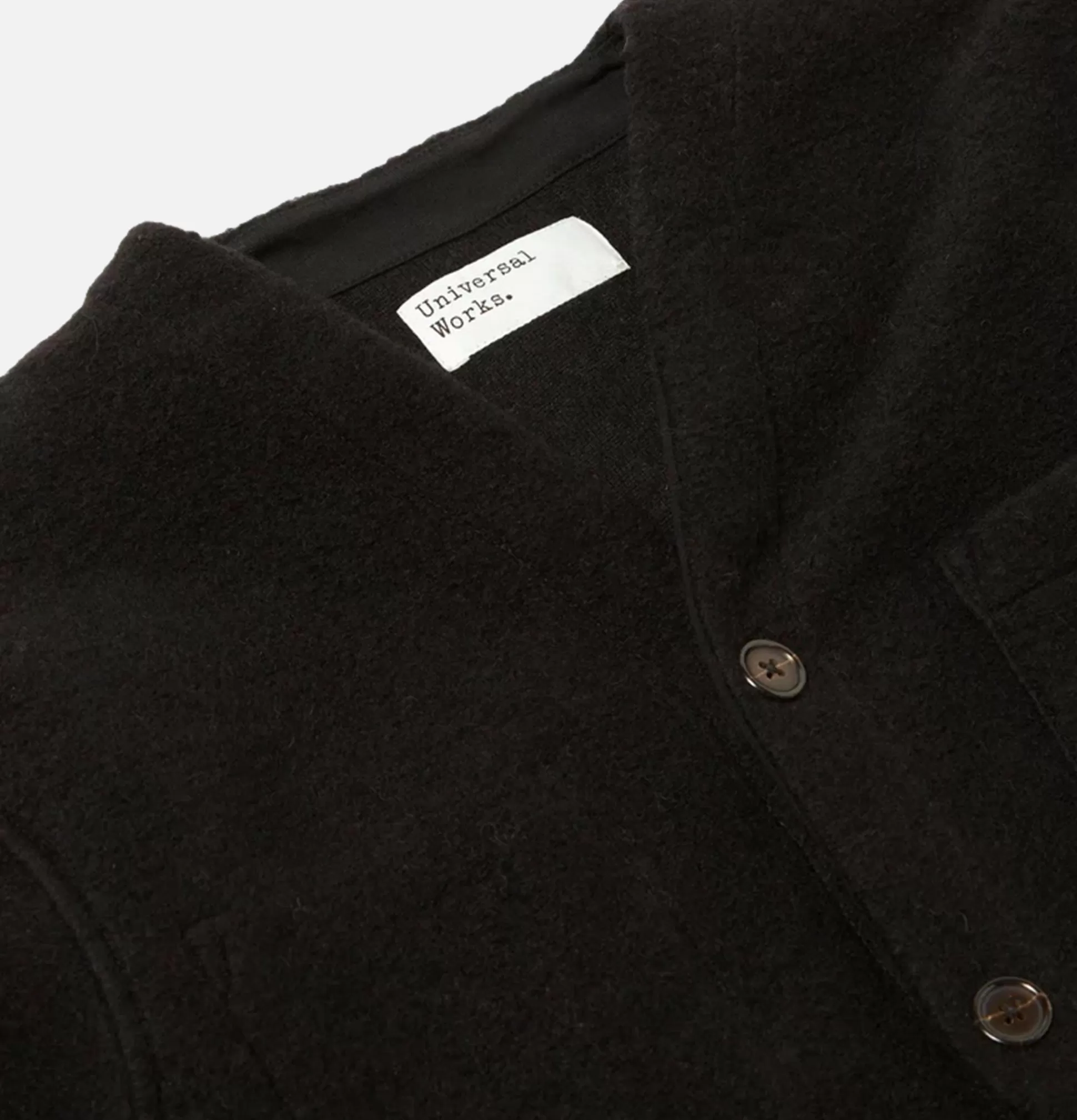 UNIVERSAL WORKS Knitwear<Cardigan Wool Black