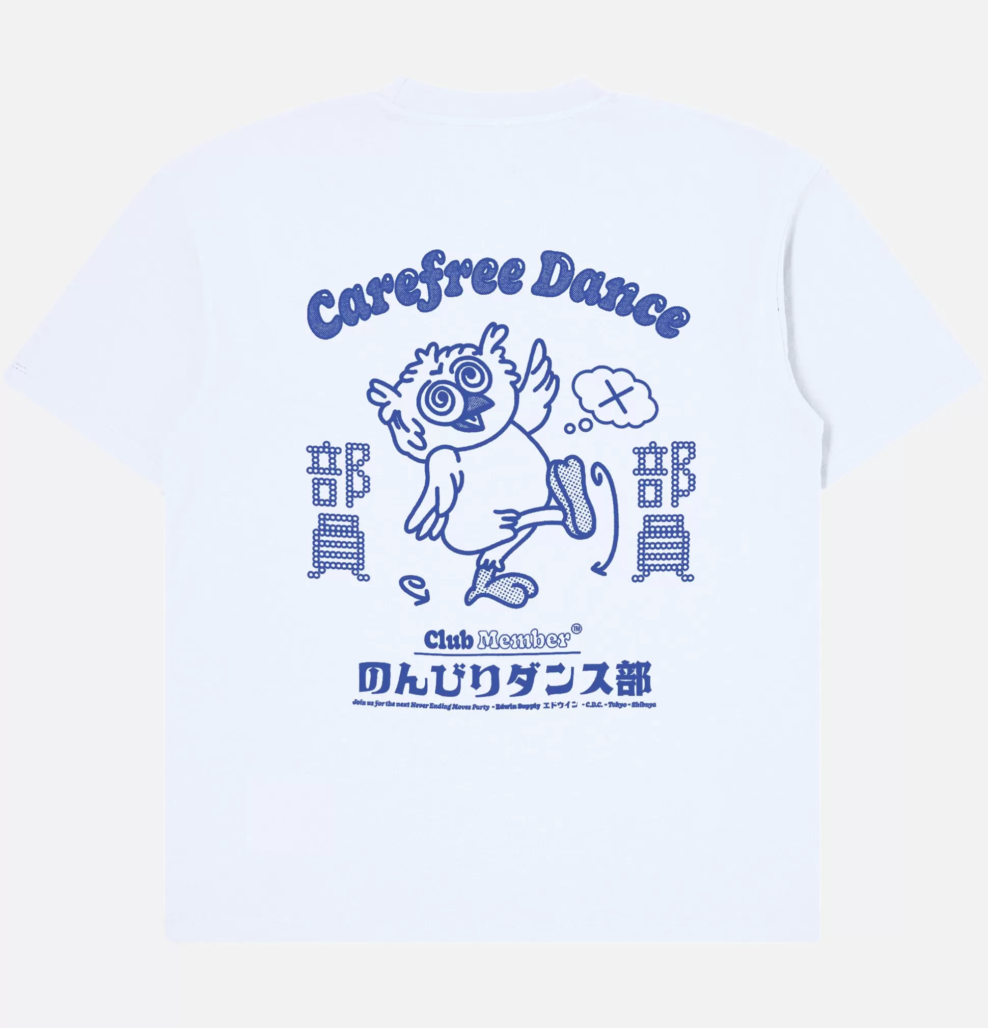 EDWIN T-Shirts<Carefree Dance T-Shirt White G