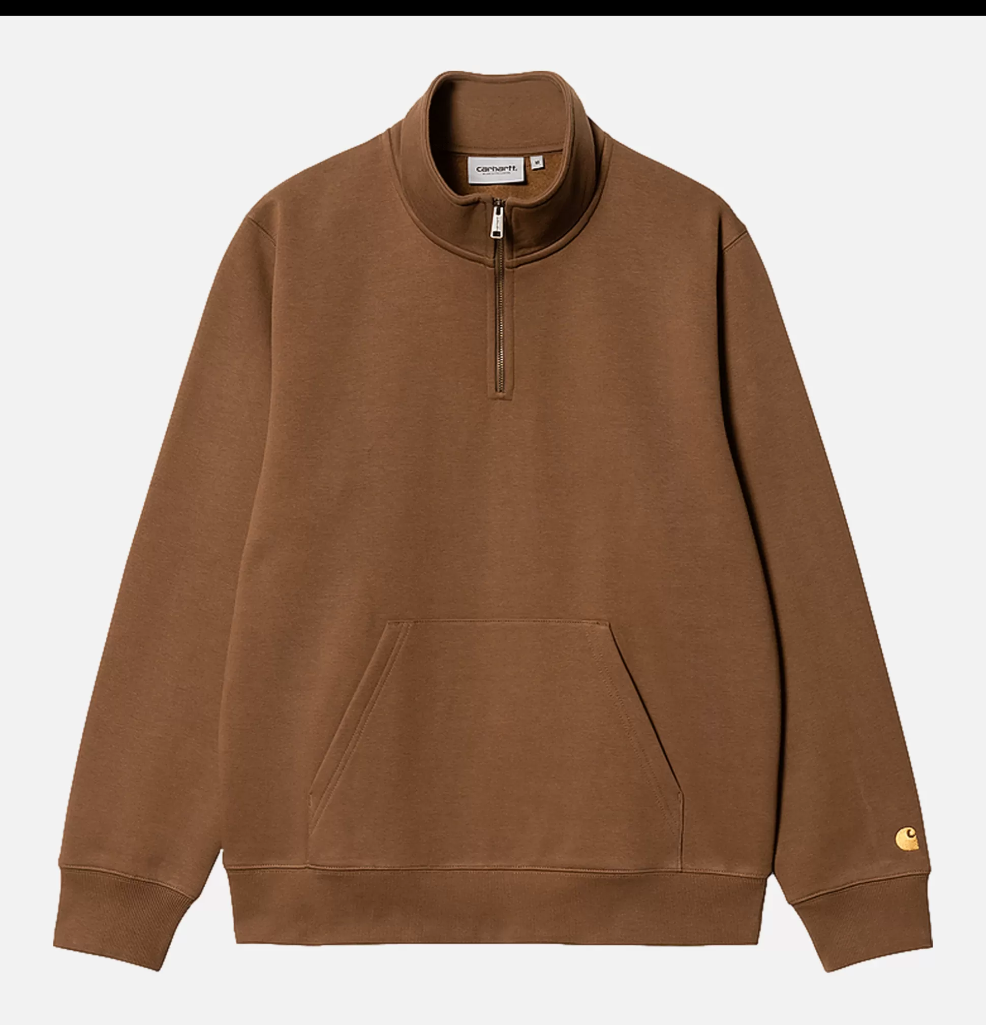 CARHARTT WIP Sweatshirts & Fleeces<Chase Neck Zip Sweat Tamarind