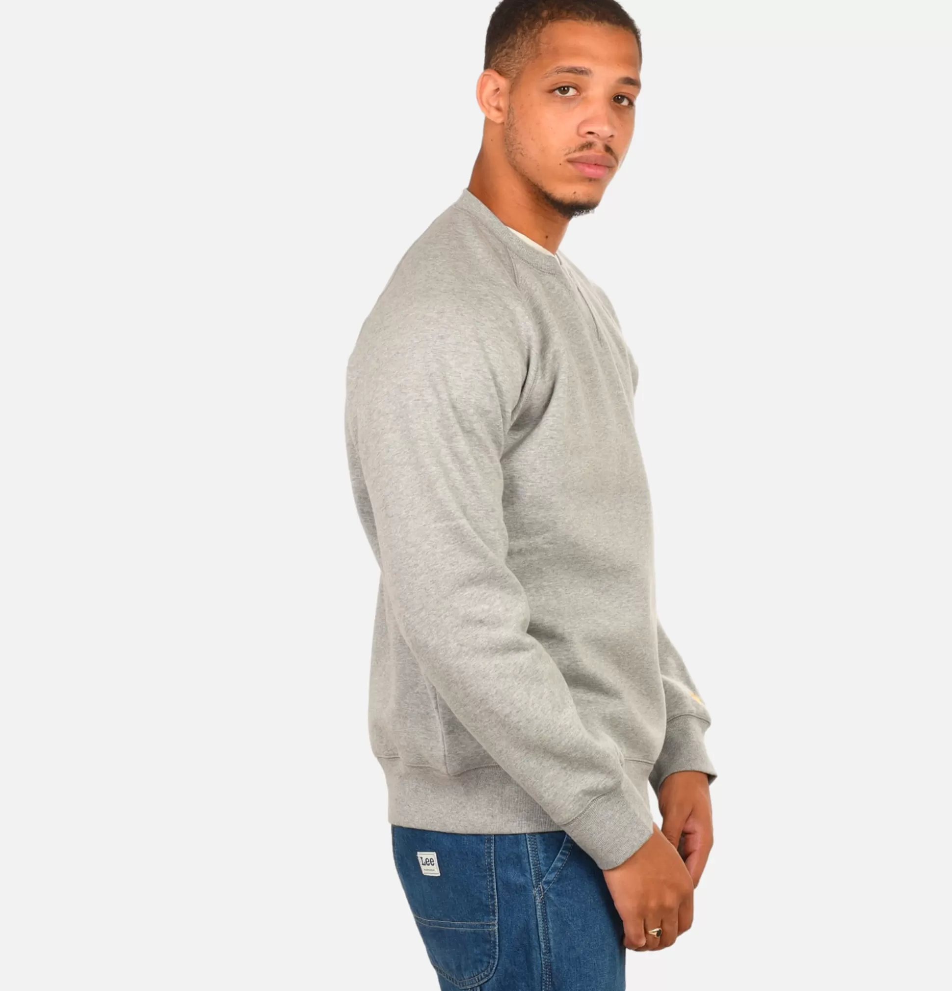 CARHARTT WIP Sweatshirts & Fleeces<Chase Sweat Grey Heather Gold