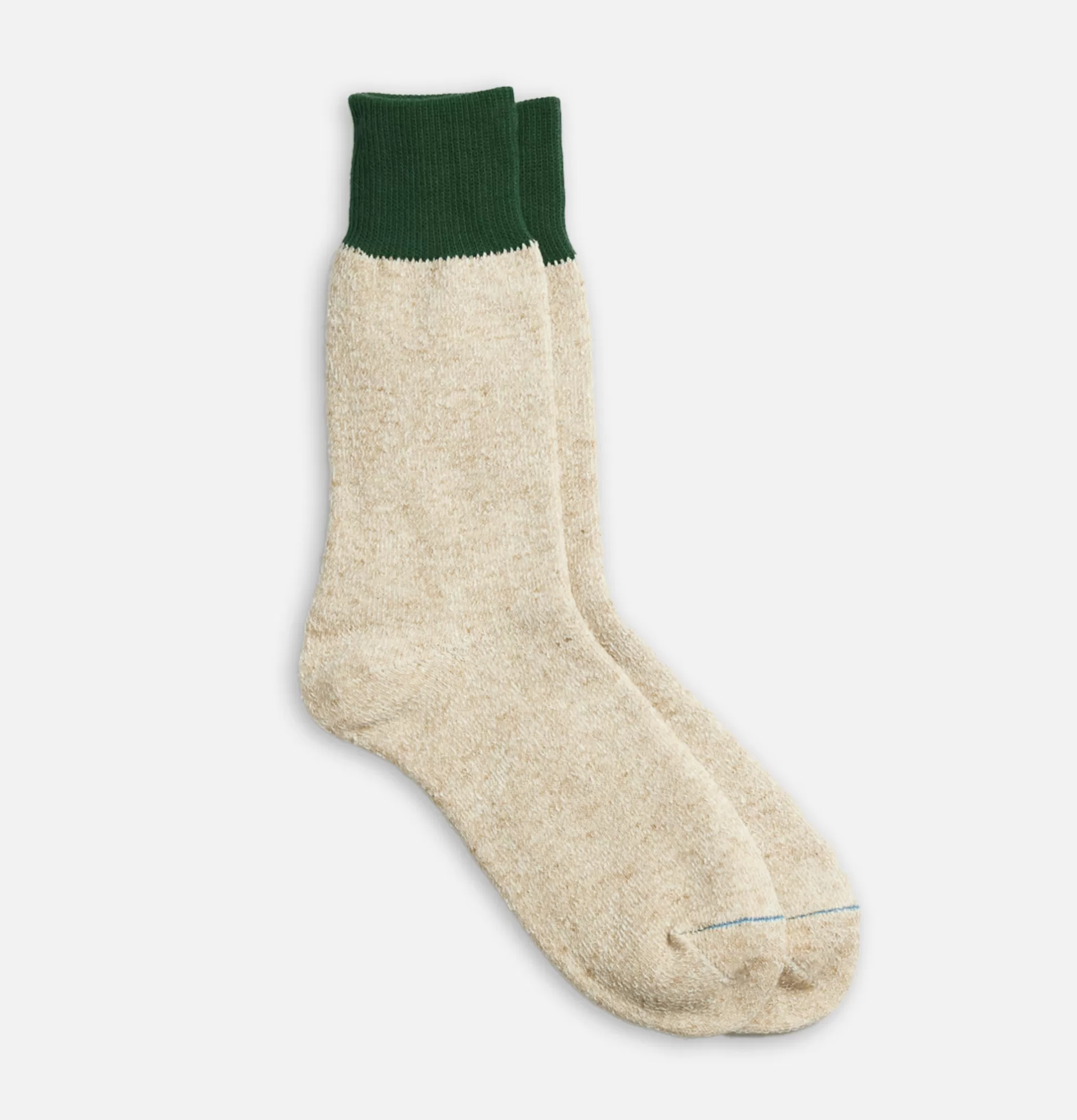 ROTOTO Socks<Chaussette Double Silk Green