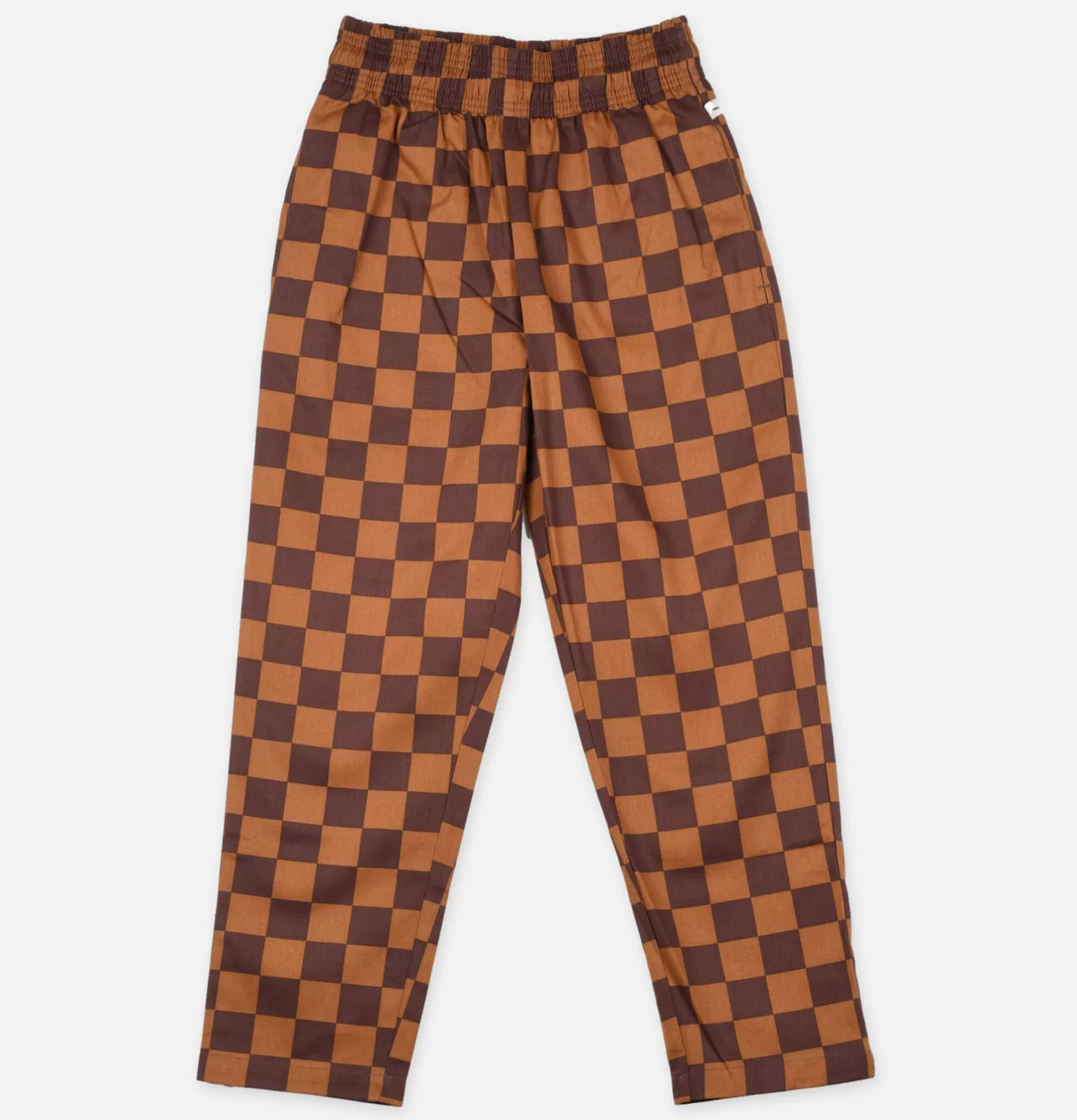 COOKMAN Trousers<Chef Pant Checker Brown