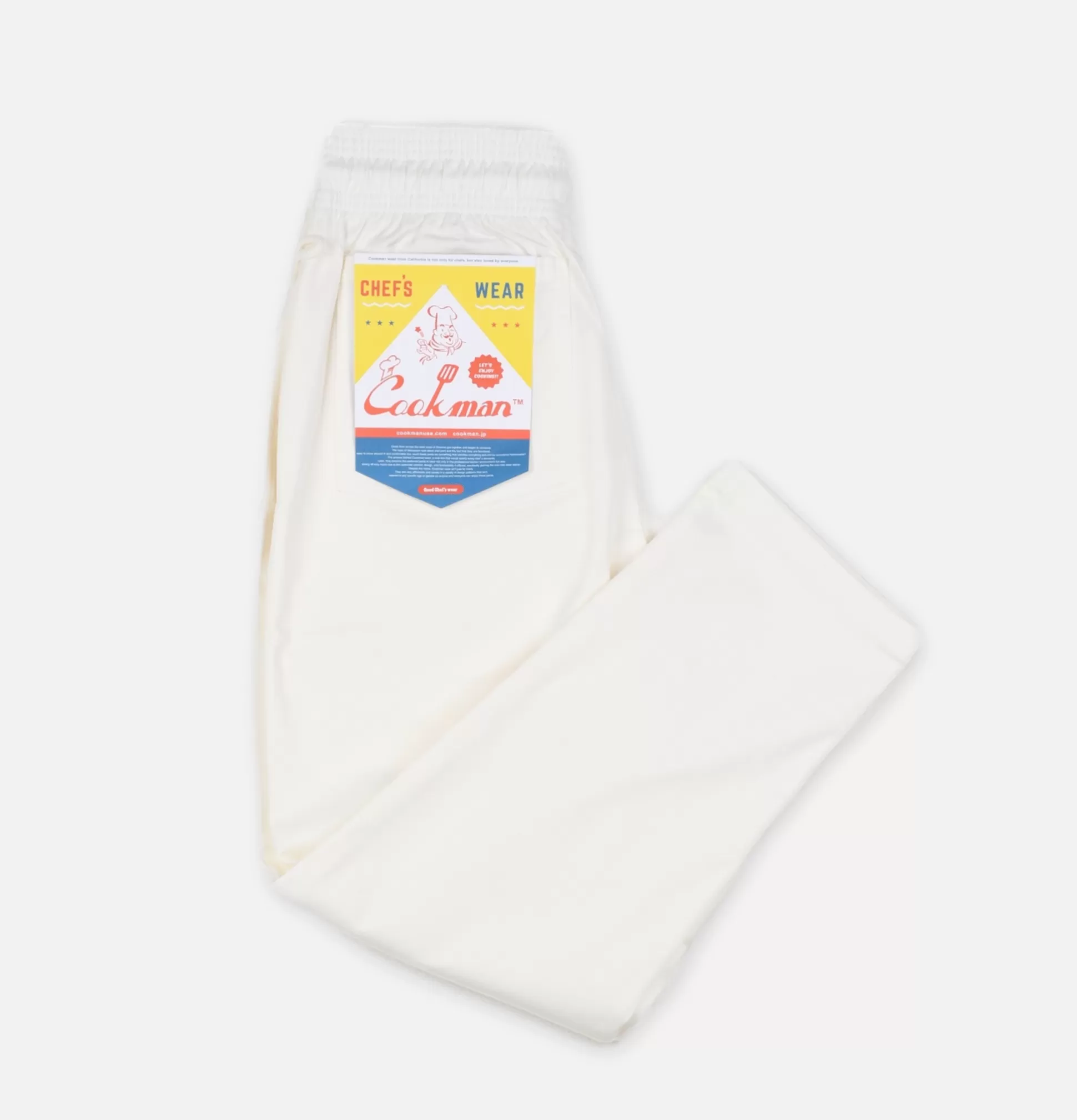 COOKMAN Trousers<Chef Pant Fry White