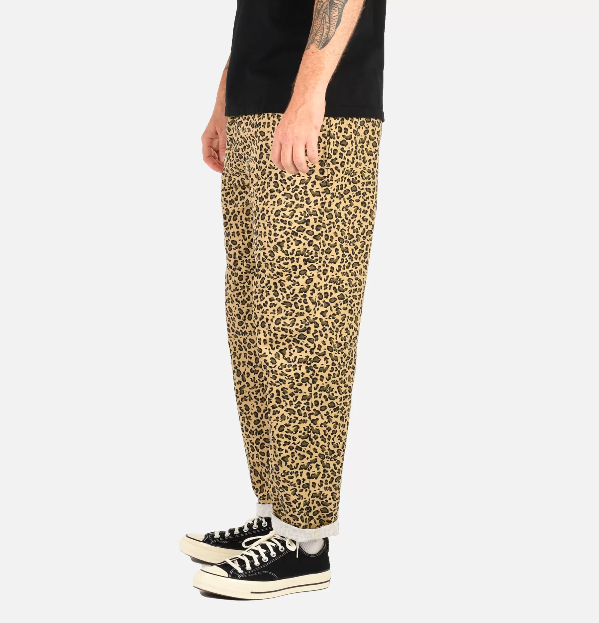 COOKMAN Trousers<Chef Pant Leopard