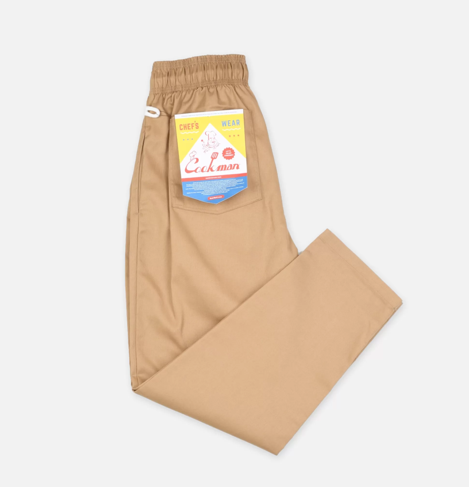 COOKMAN Trousers<Chef Pant Peanuts Beige