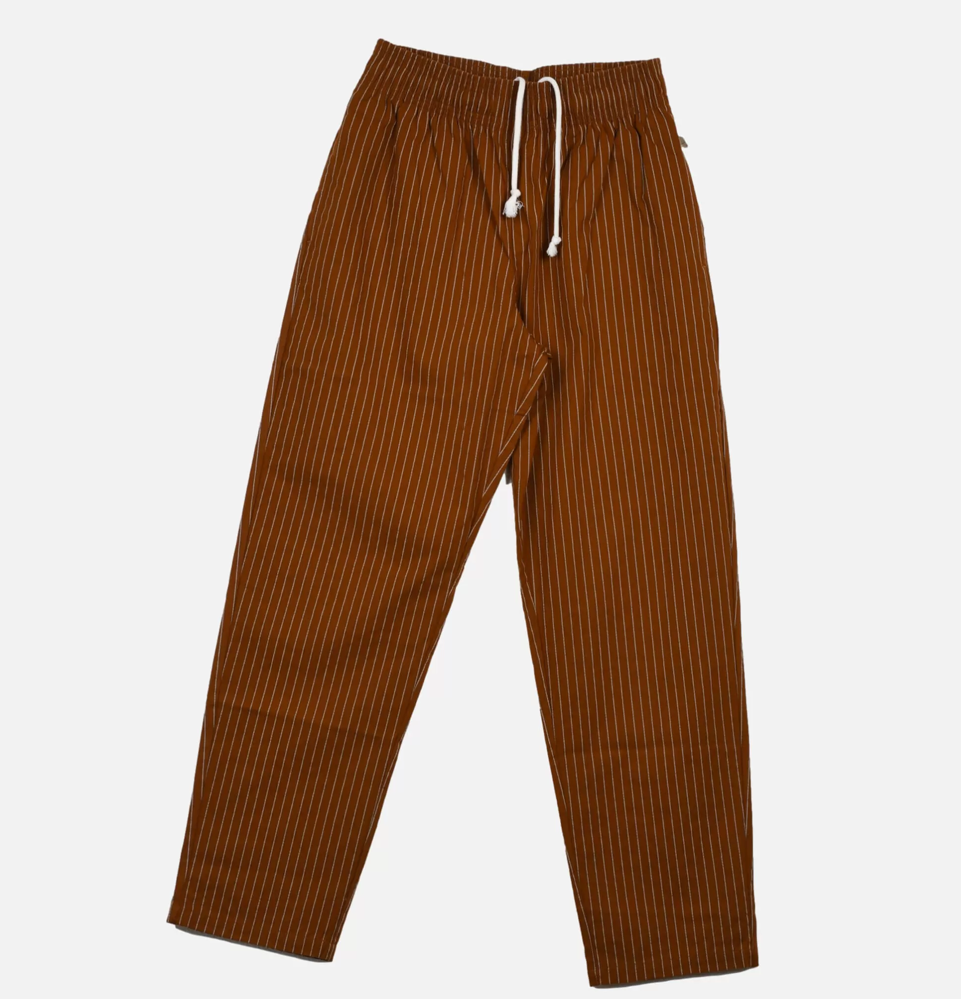 COOKMAN Trousers<Chef Pant Reflective Strip Brown