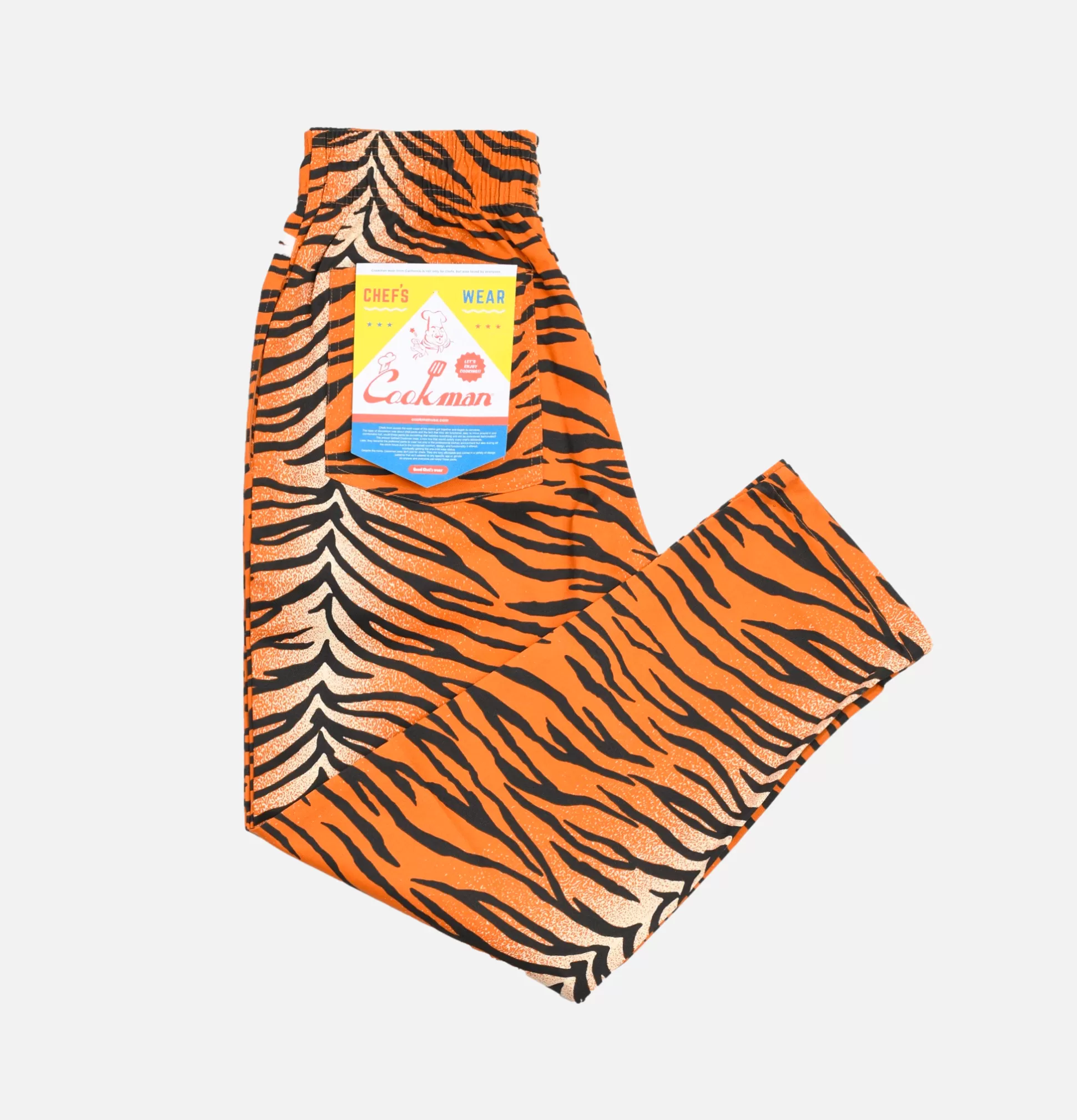 COOKMAN Trousers<Chef Pant Tiger Orange