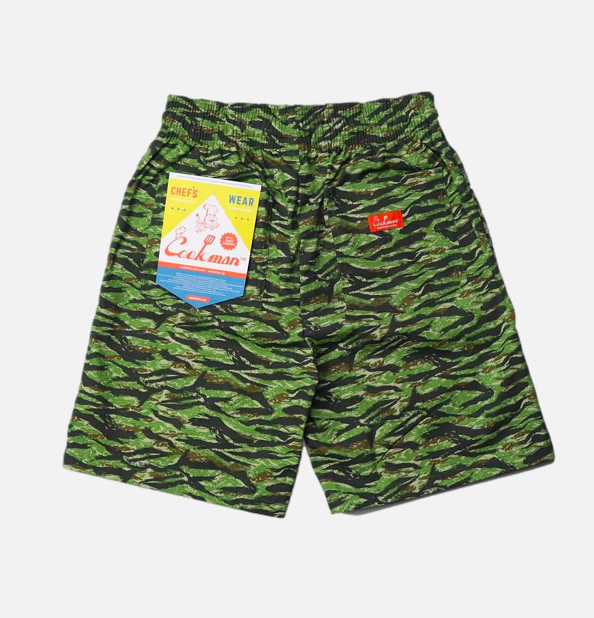 COOKMAN Shorts<Chef Short Camo Green