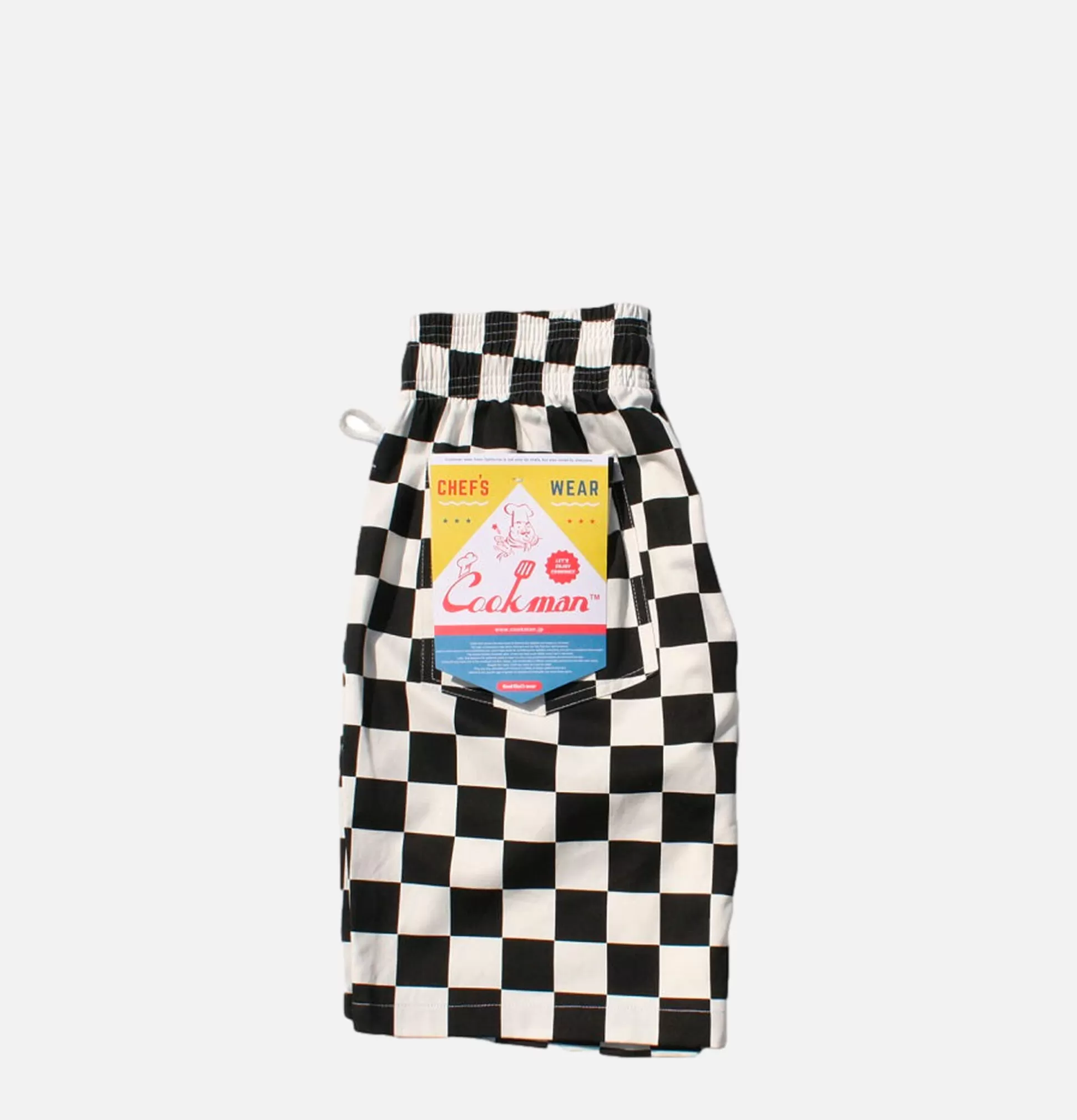 COOKMAN Shorts<Chef Short Checker Black