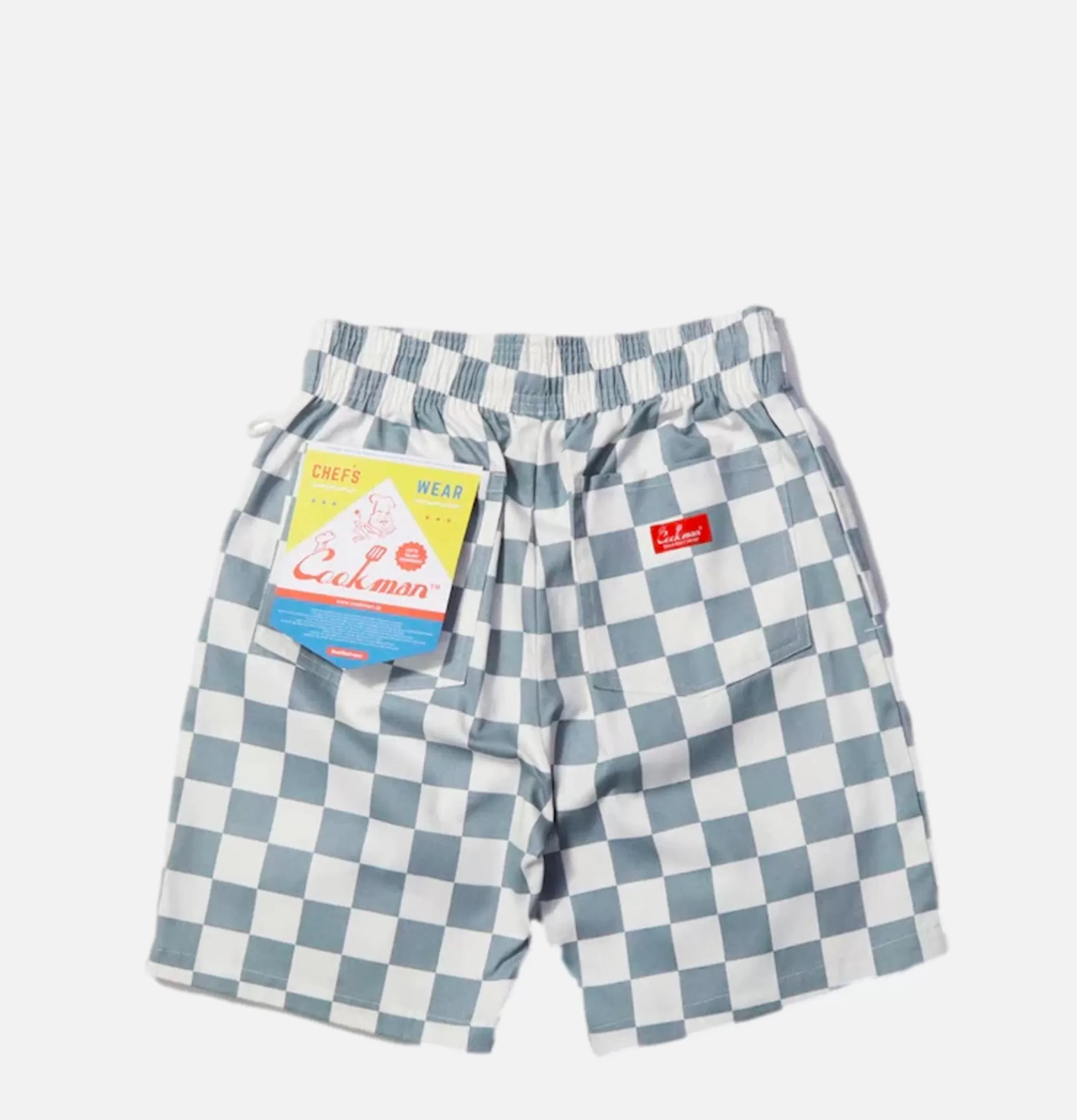 COOKMAN Shorts<Chef Short Checker Gray