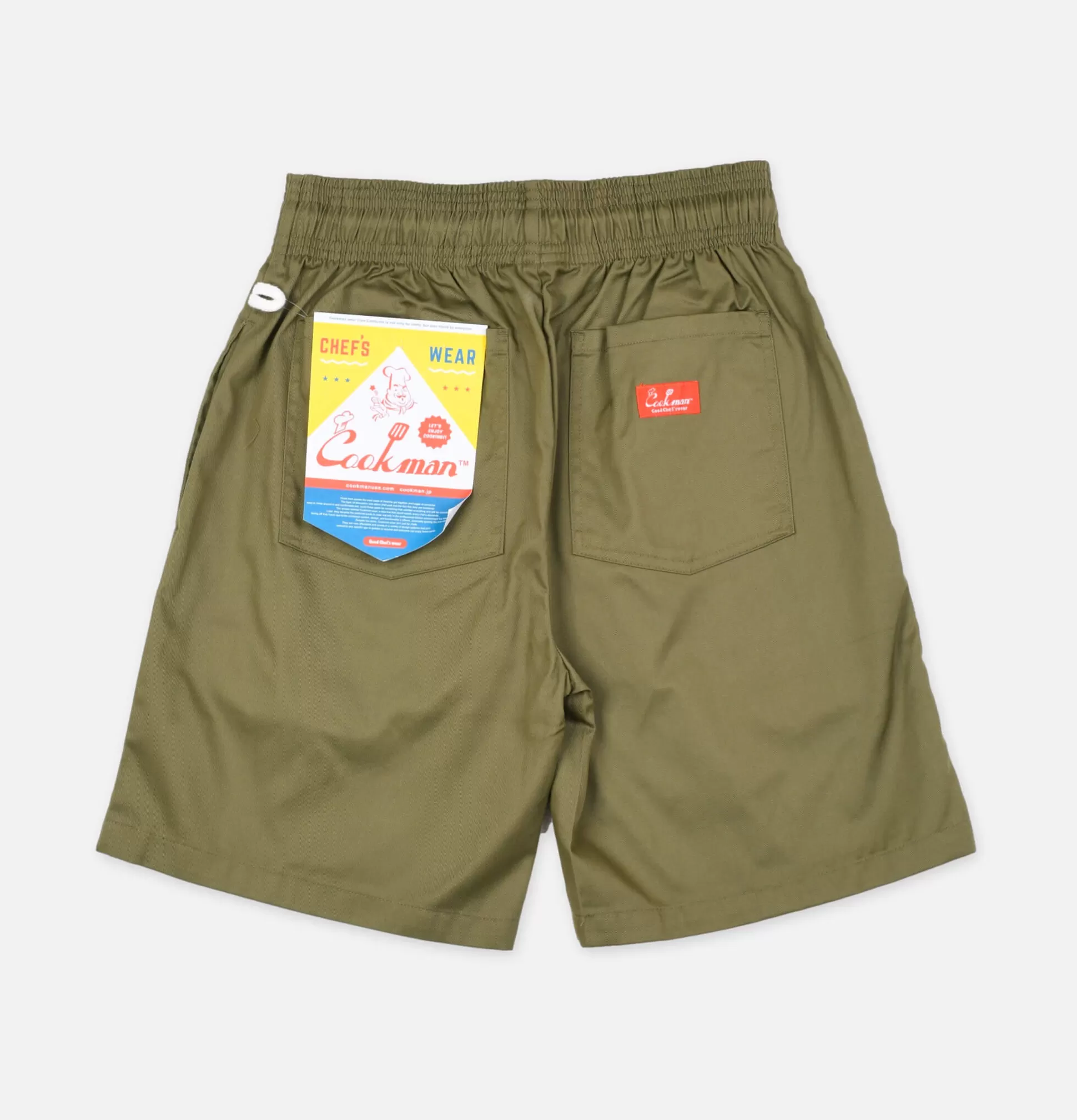 COOKMAN Shorts<Chef Short Olive